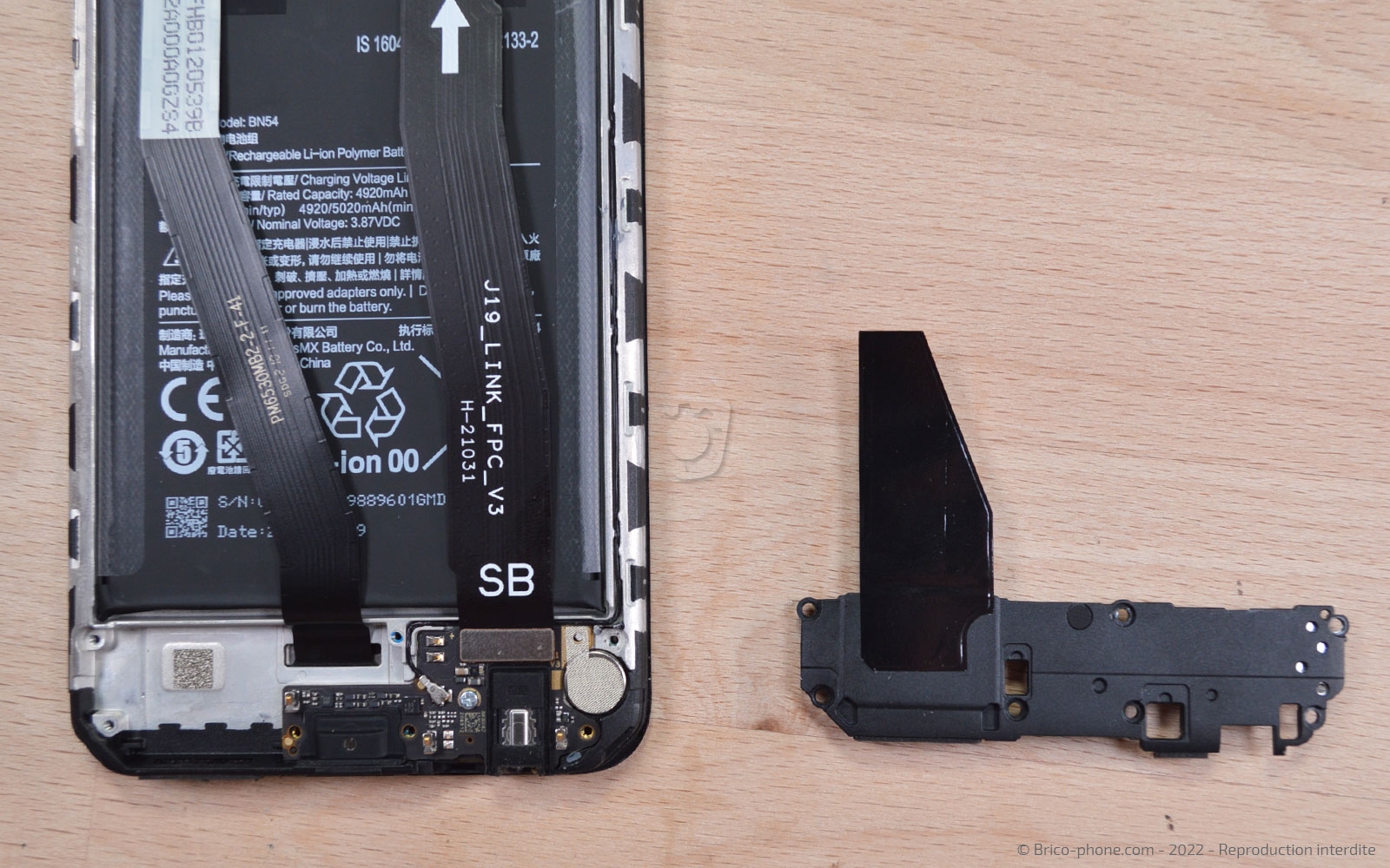 Comment remplacer l'écran (vitre + LCD) sur Redmi 9 photo 3