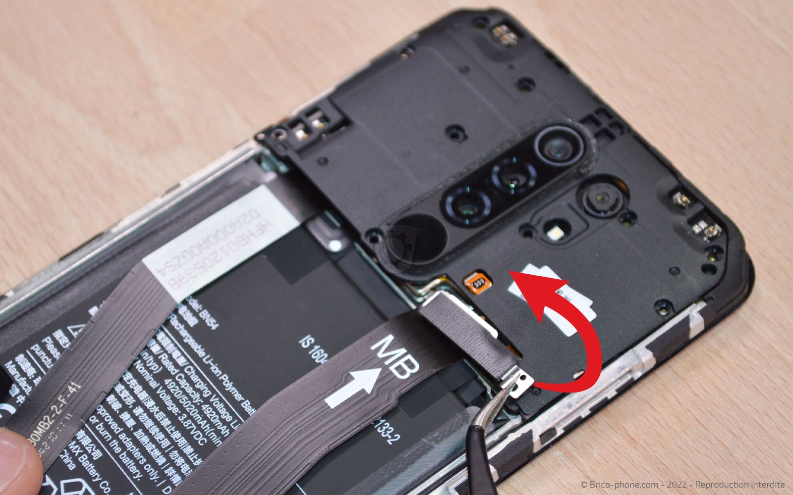 Comment remplacer l'écran (vitre + LCD) sur Redmi 9 photo 2