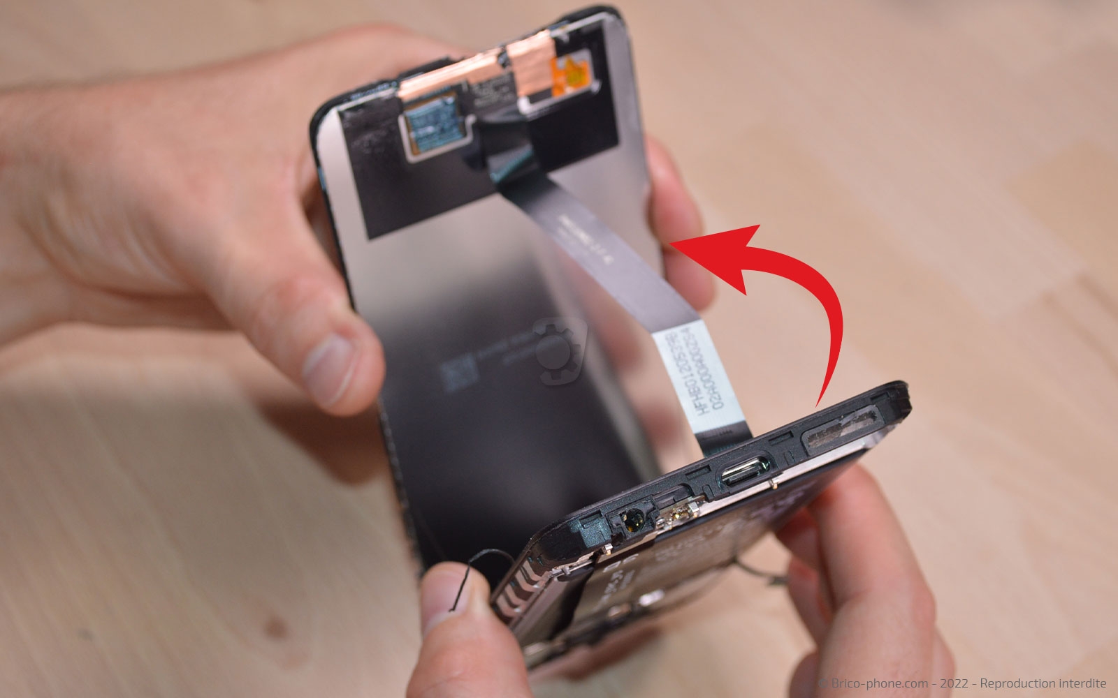 Comment remplacer l'écran (vitre + LCD) sur Redmi 9 photo 3