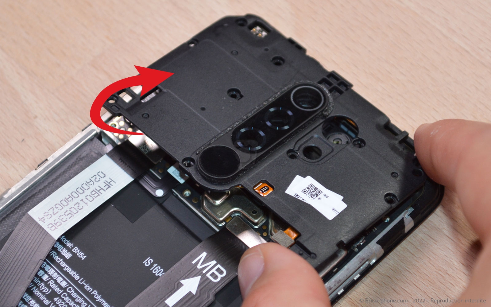 Comment changer le connecteur de charge sur Redmi 9 photo 4