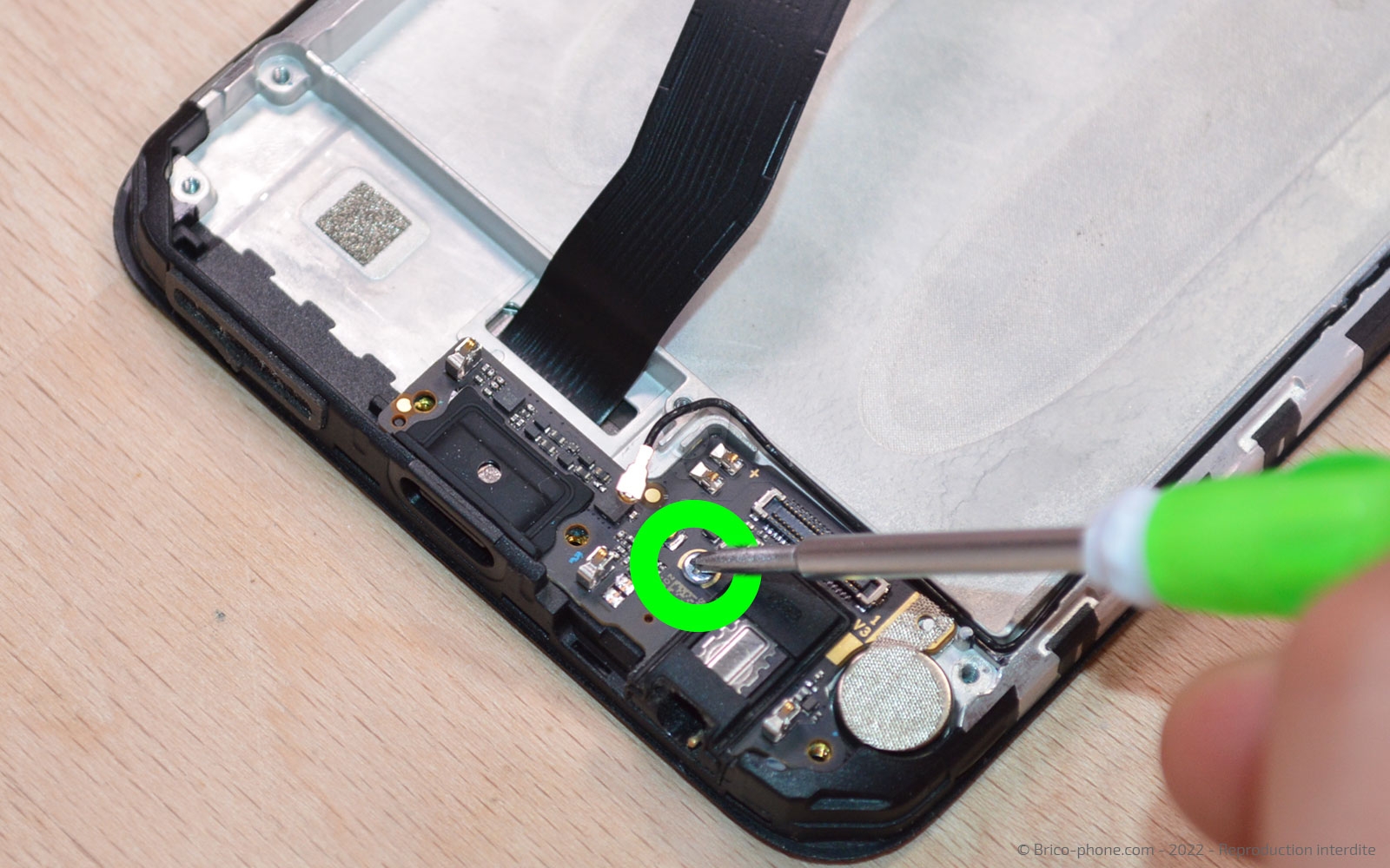 Comment remplacer l'écran complet sur Redmi 9 photo 4