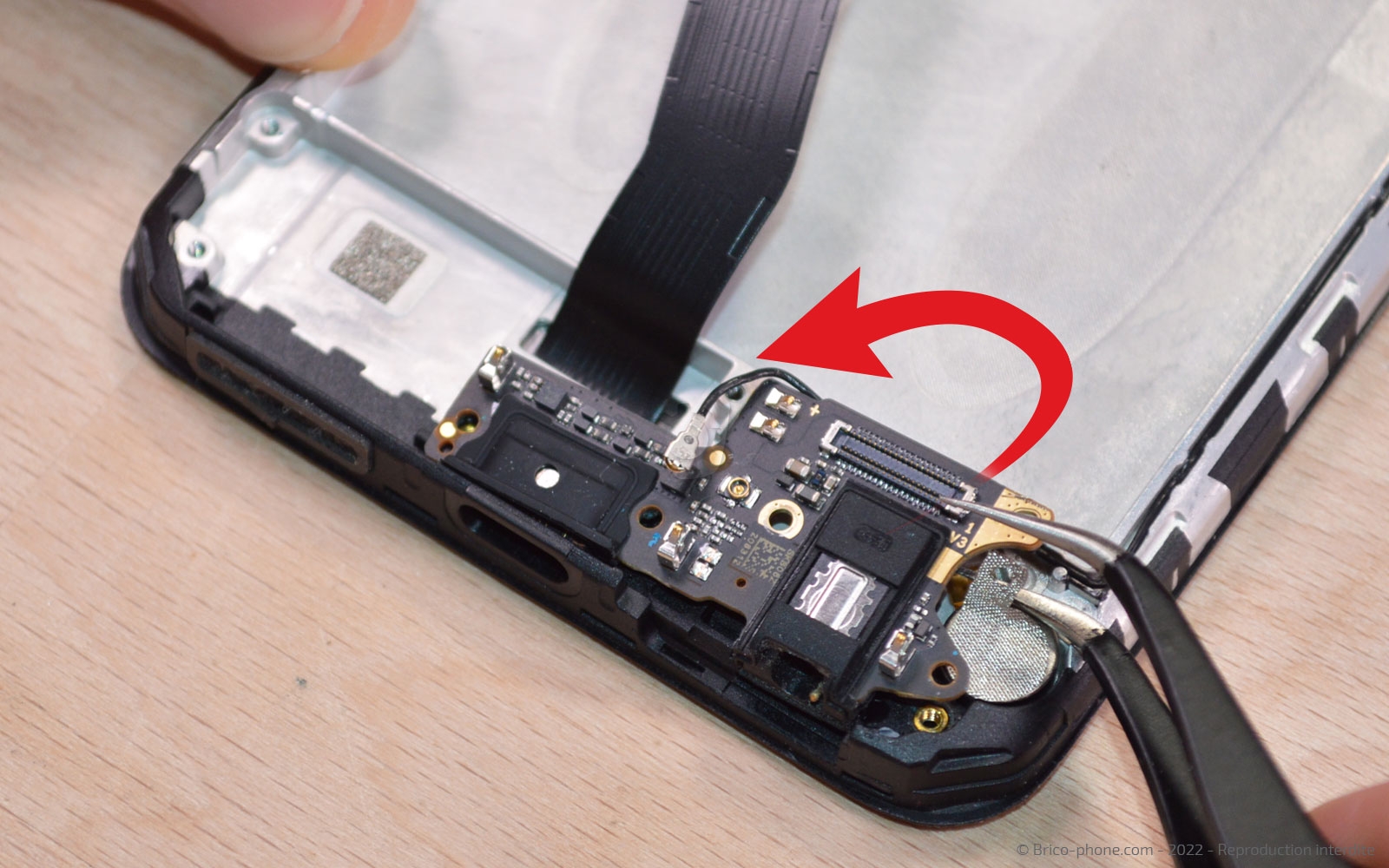 Comment remplacer l'écran complet sur Redmi 9 photo 3