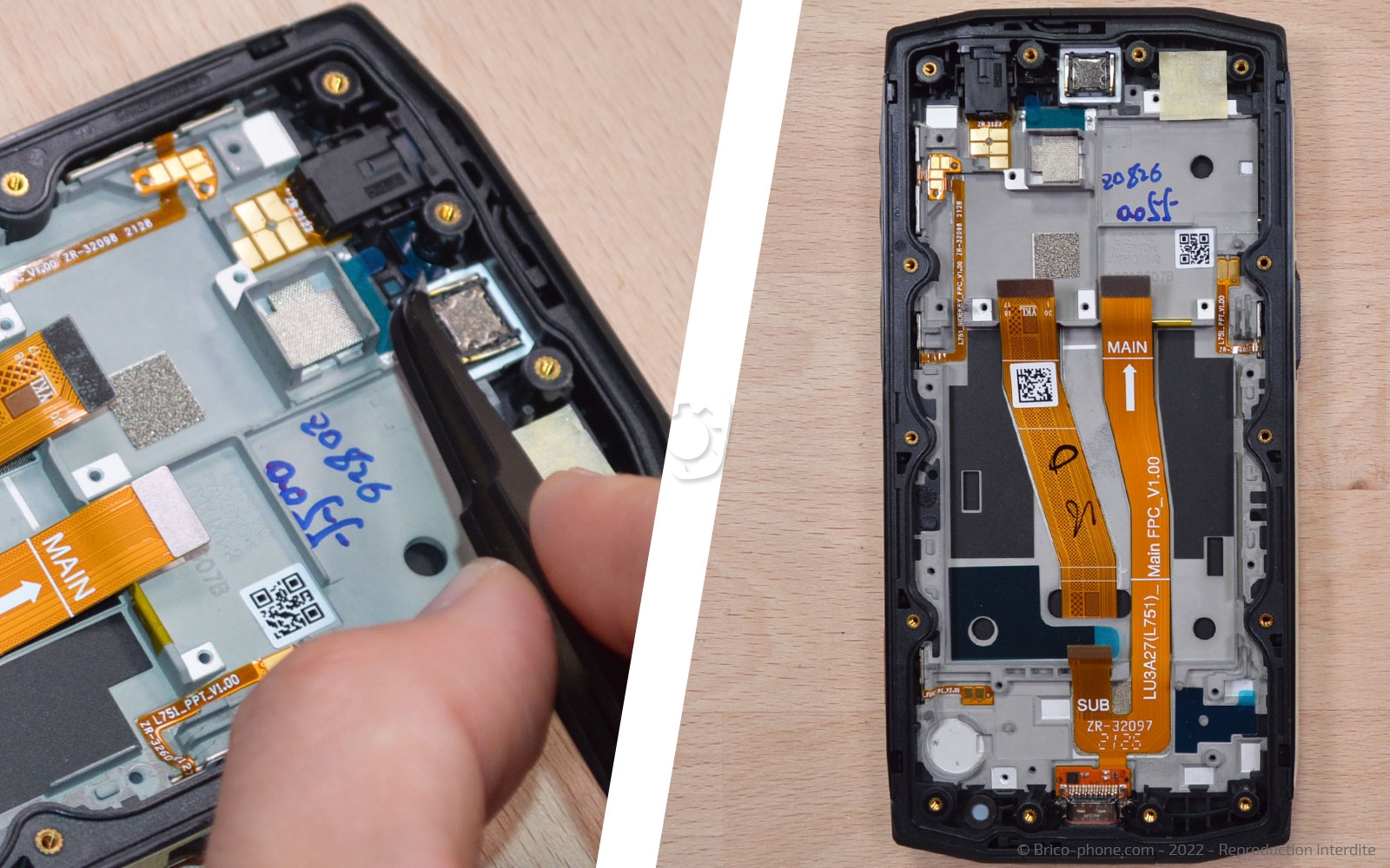 Comment changer le bloc écran sur Core-M5 photo 1