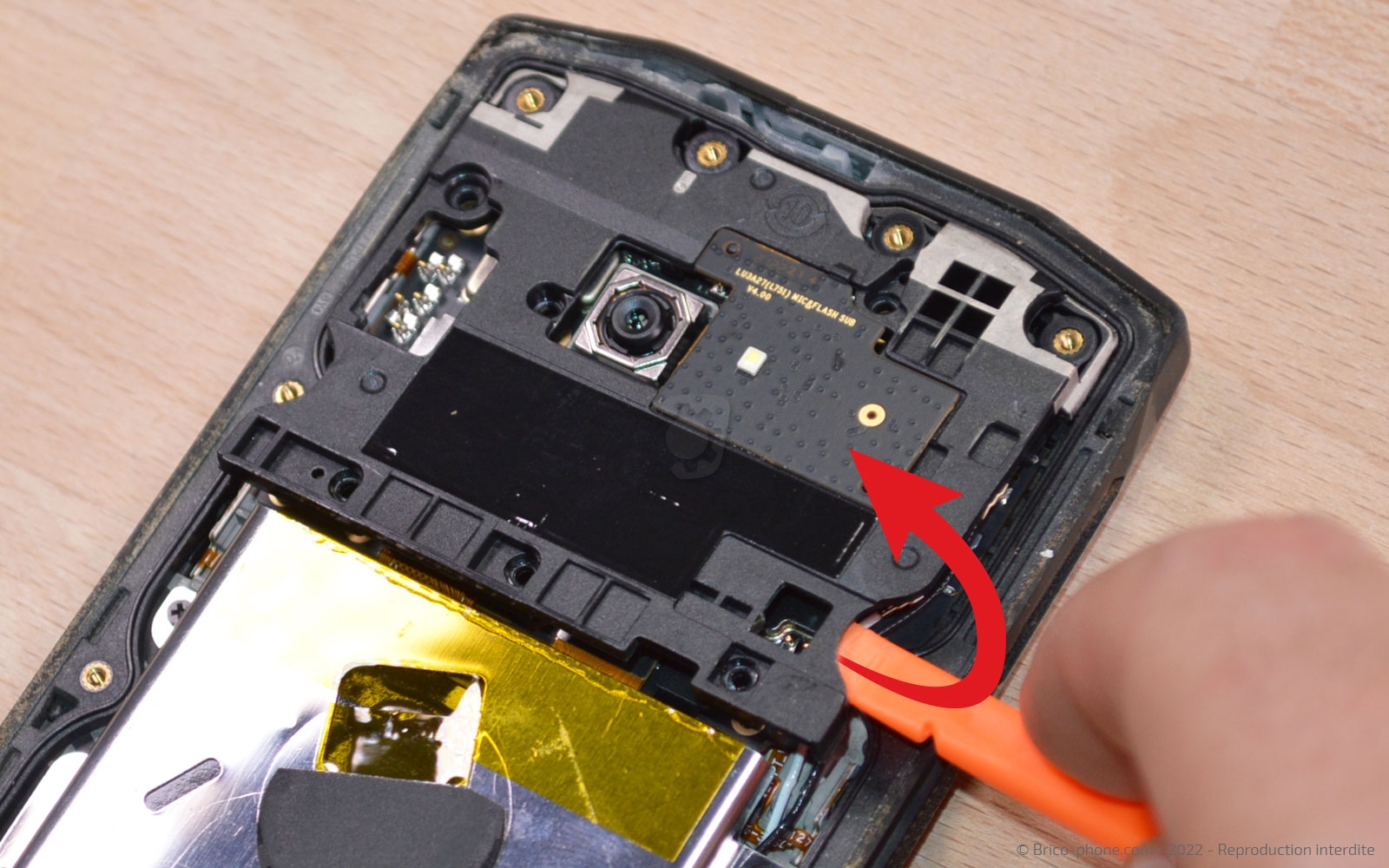 Comment changer le bloc écran sur Core-M5 photo 2