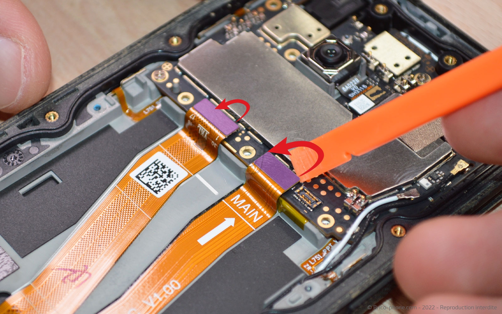 Comment changer le bloc écran sur Core-M5 photo 1