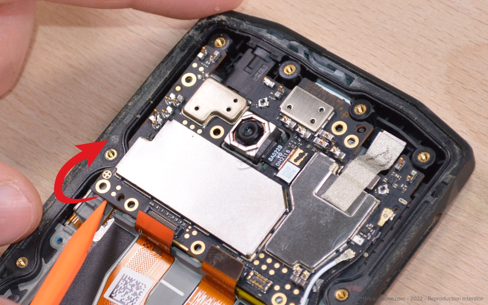 Comment changer le bloc écran sur Core-M5 photo 3