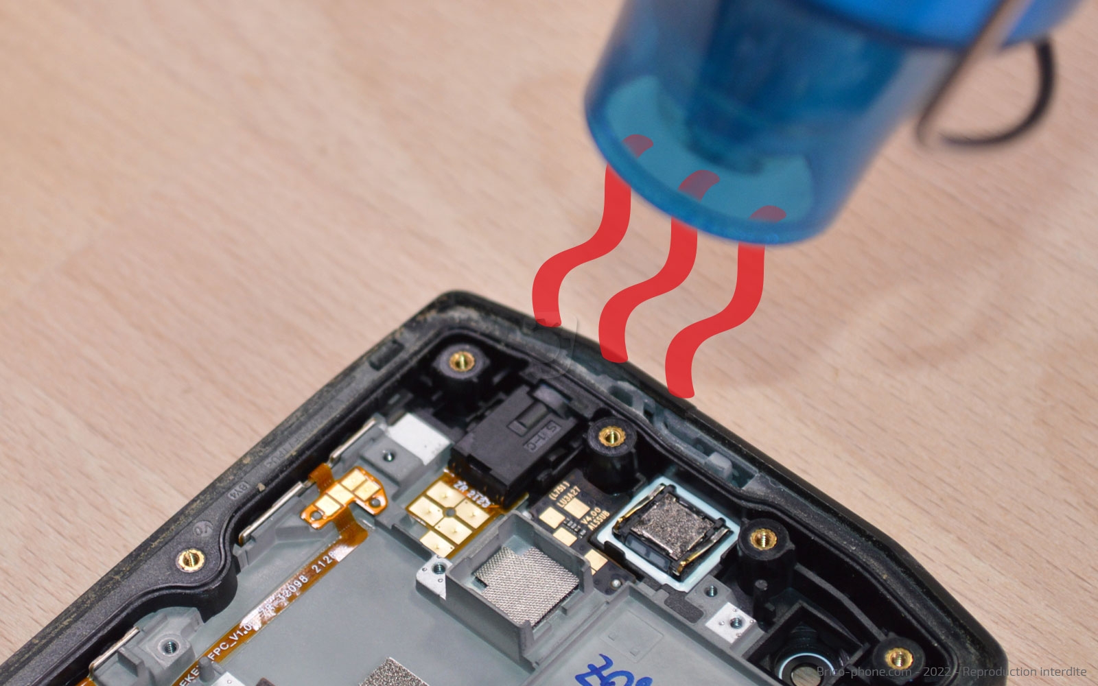 Comment changer le bloc écran sur Core-M5 photo 1