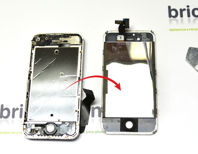 Changement de caméra avant Facetime sur iPhone 4S photo 1