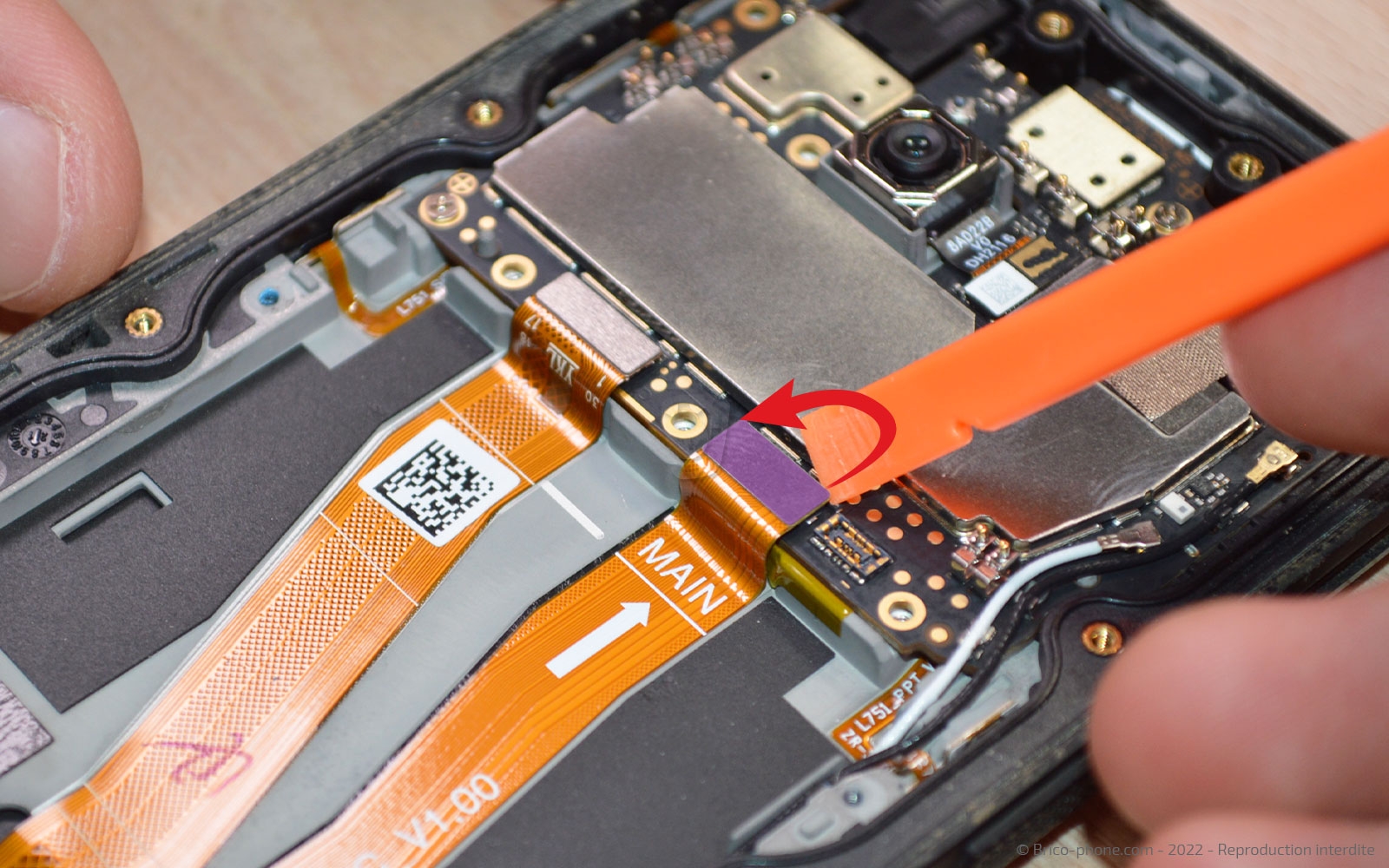 Comment changer le connecteur de charge sur Core-M5 photo 2