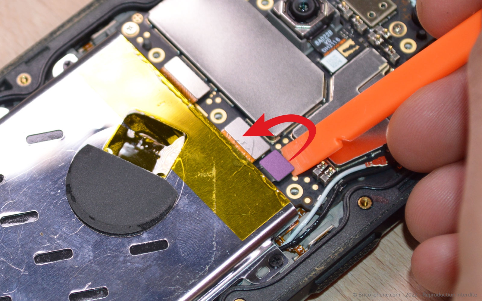 Comment changer le connecteur de charge sur Core-M5 photo 4