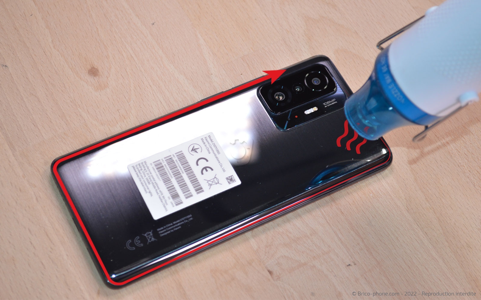 Comment réparer son téléphone sur 11T PRO photo 2