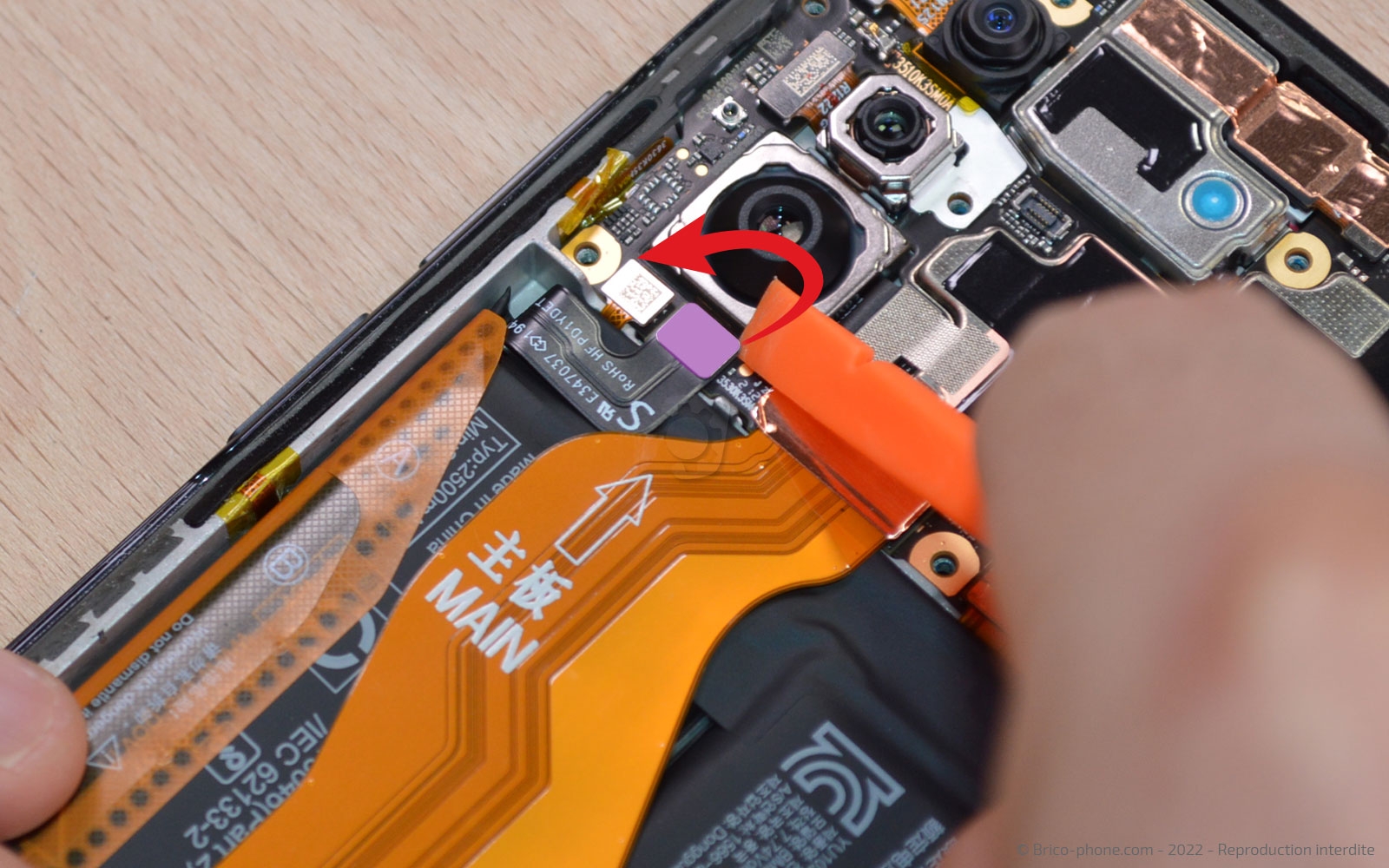 Comment réparer son téléphone sur 11T PRO photo 3