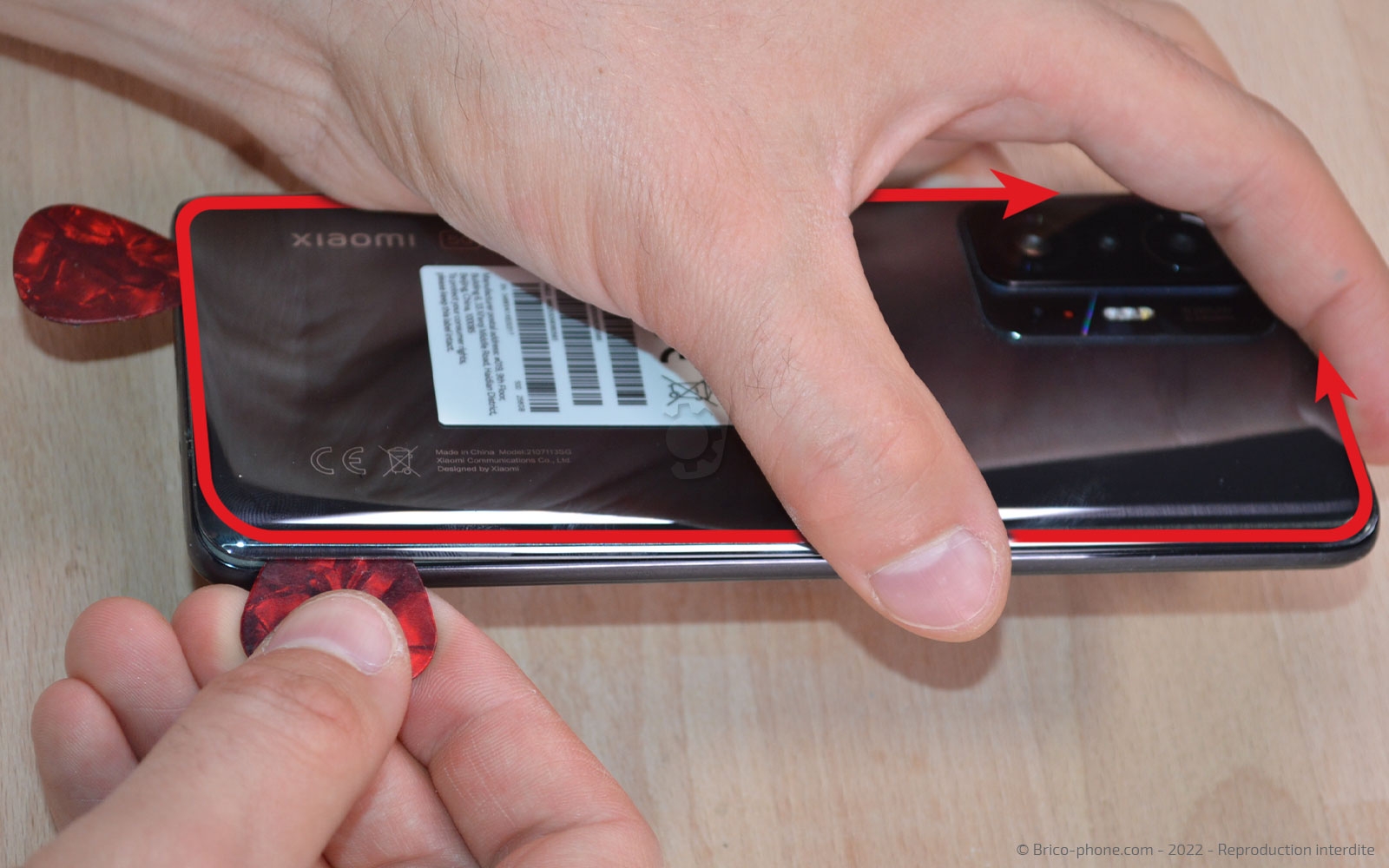 Comment réparer son téléphone sur 11T PRO photo 3
