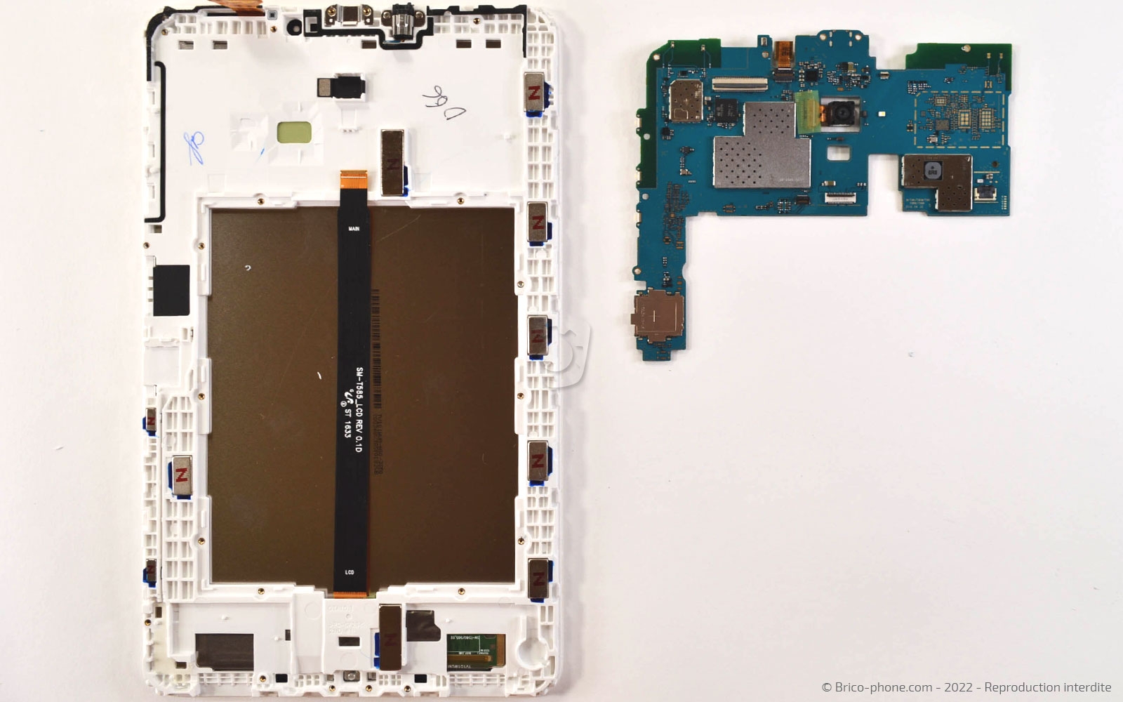 Comment réparer le bloc écran  sur Galaxy Tab A 10-1 2016 (SM-T580-SM-T585) photo 4