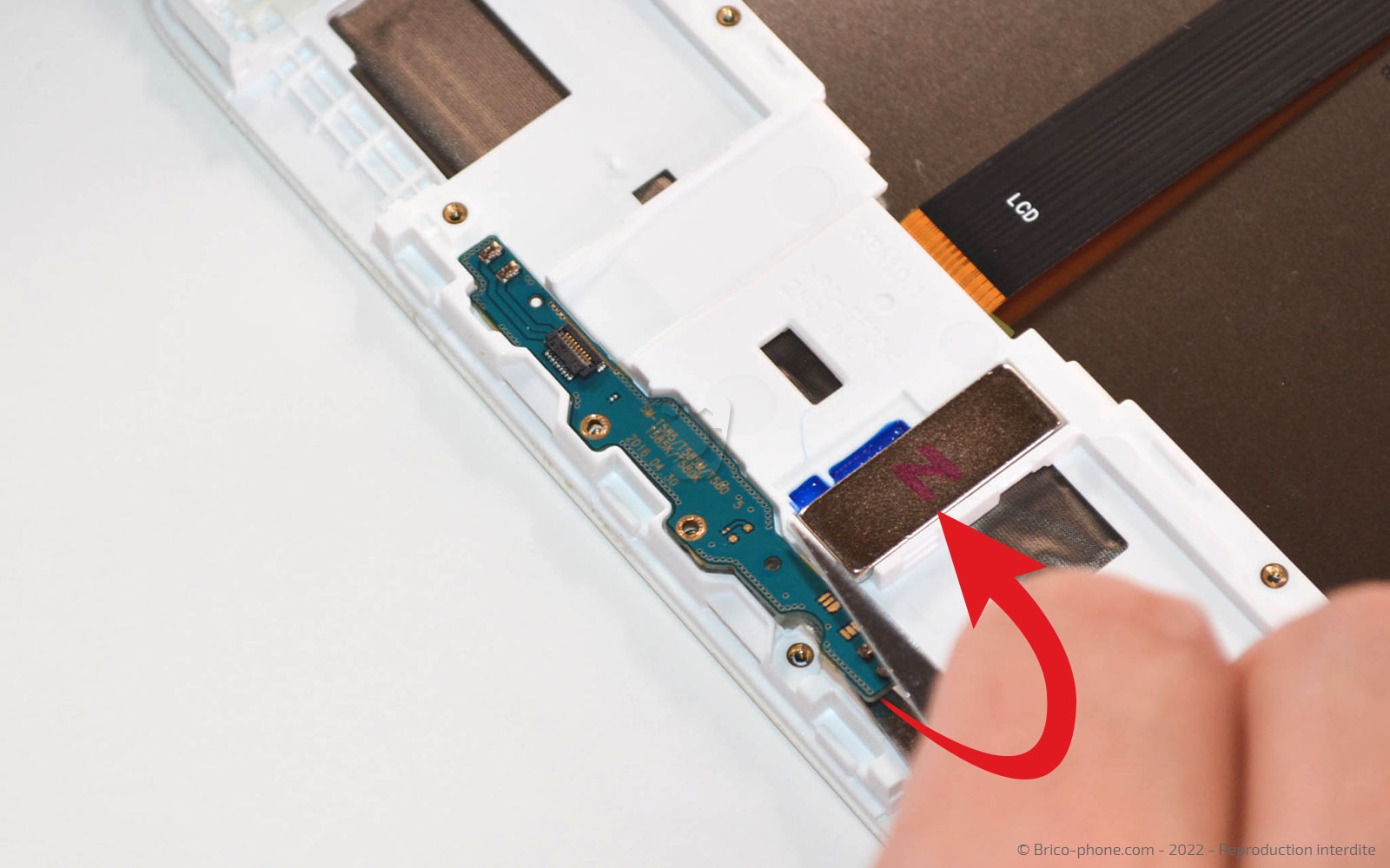 Comment réparer le bloc écran  sur Galaxy Tab A 10-1 2016 (SM-T580-SM-T585) photo 2