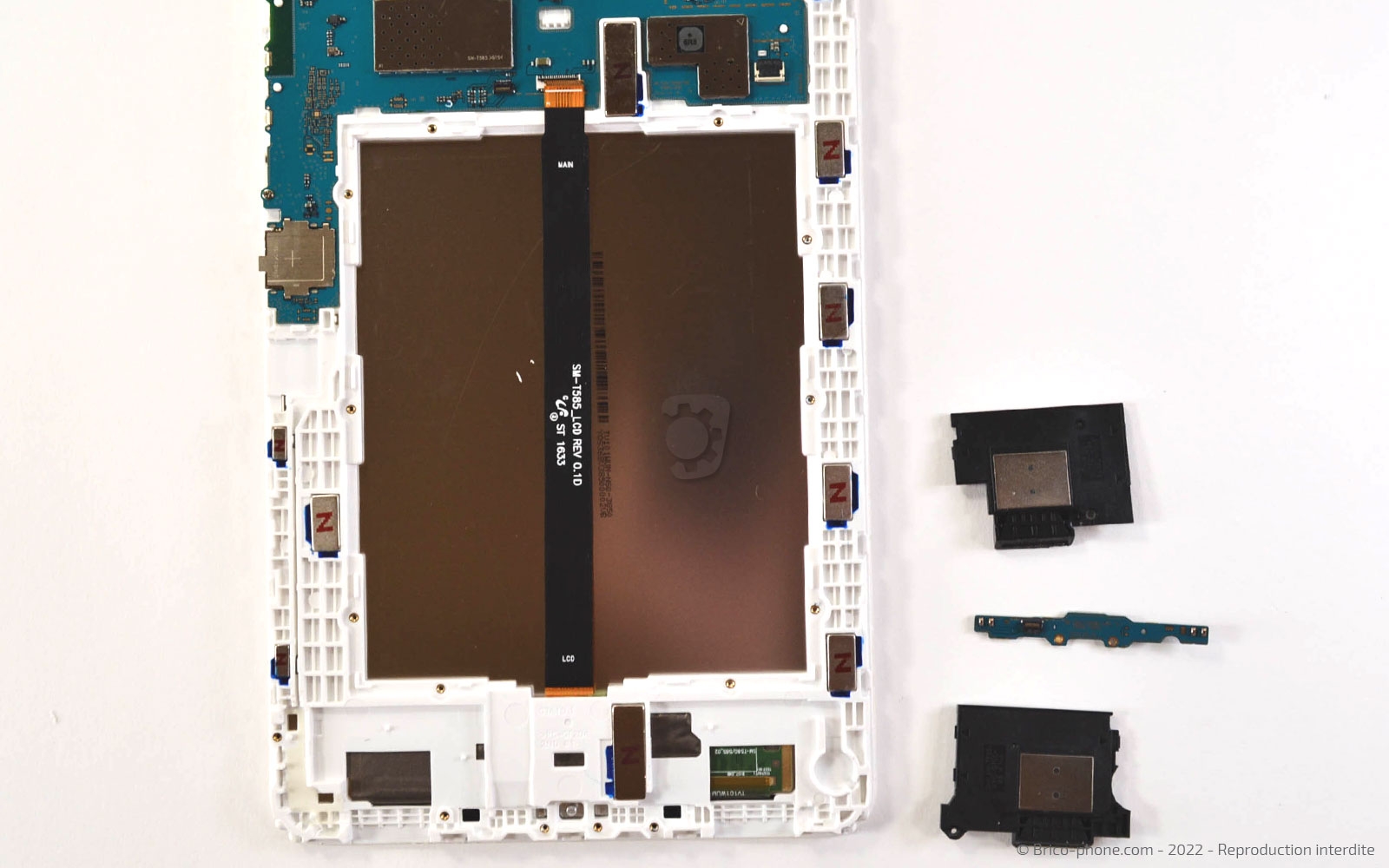 Comment réparer le bloc écran  sur Galaxy Tab A 10-1 2016 (SM-T580-SM-T585) photo 3