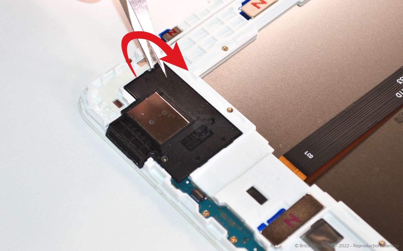 Comment réparer le bloc écran  sur Galaxy Tab A 10-1 2016 (SM-T580-SM-T585) photo 3