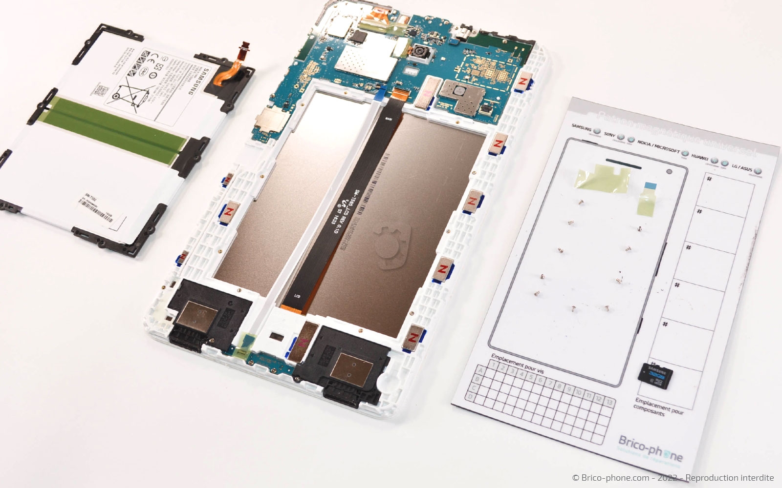 Comment réparer le bloc écran  sur Galaxy Tab A 10-1 2016 (SM-T580-SM-T585) photo 3