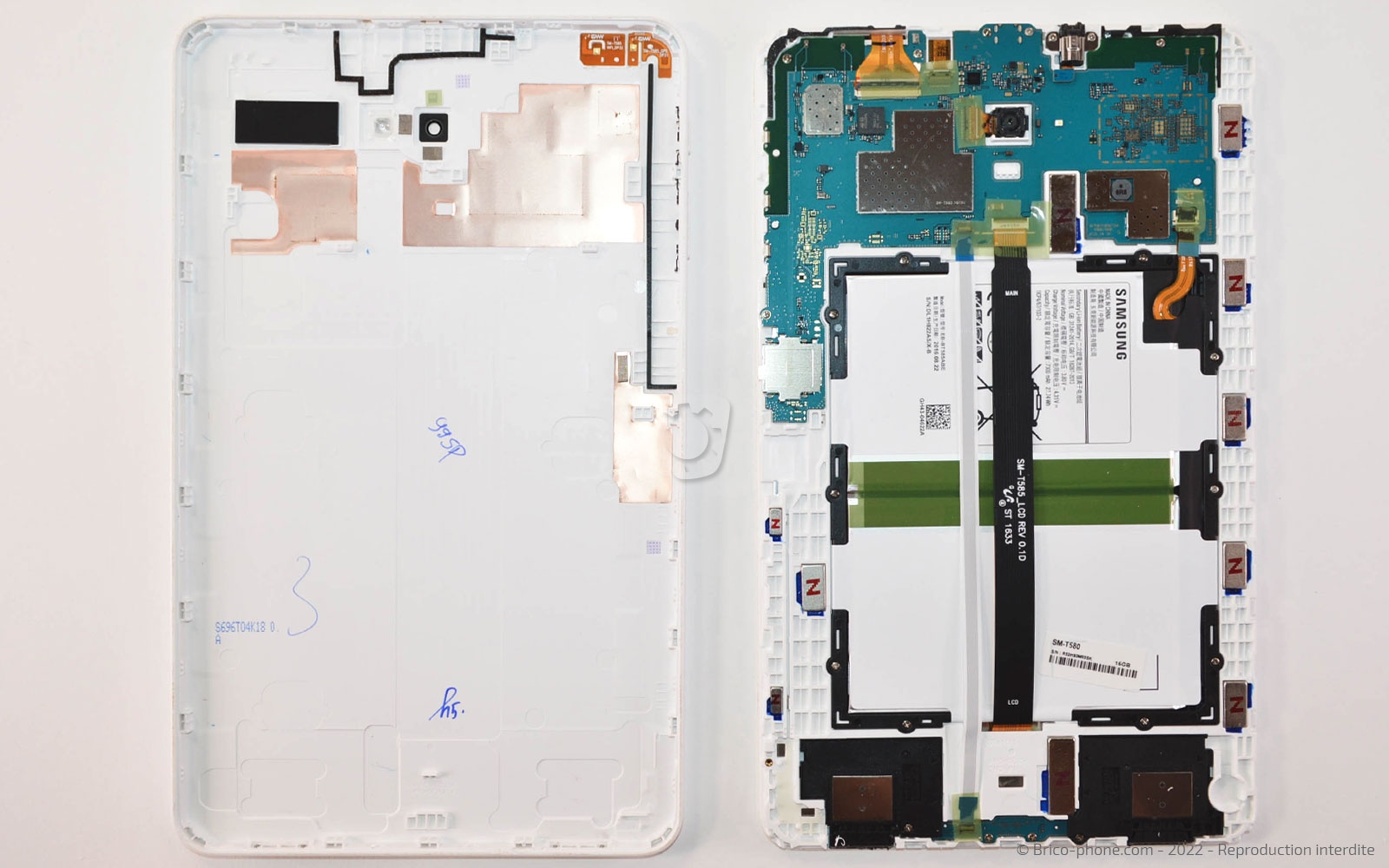Comment changer la batterie sur Galaxy Tab A 10-1 2016 (SM-T580-SM-T585) photo 4