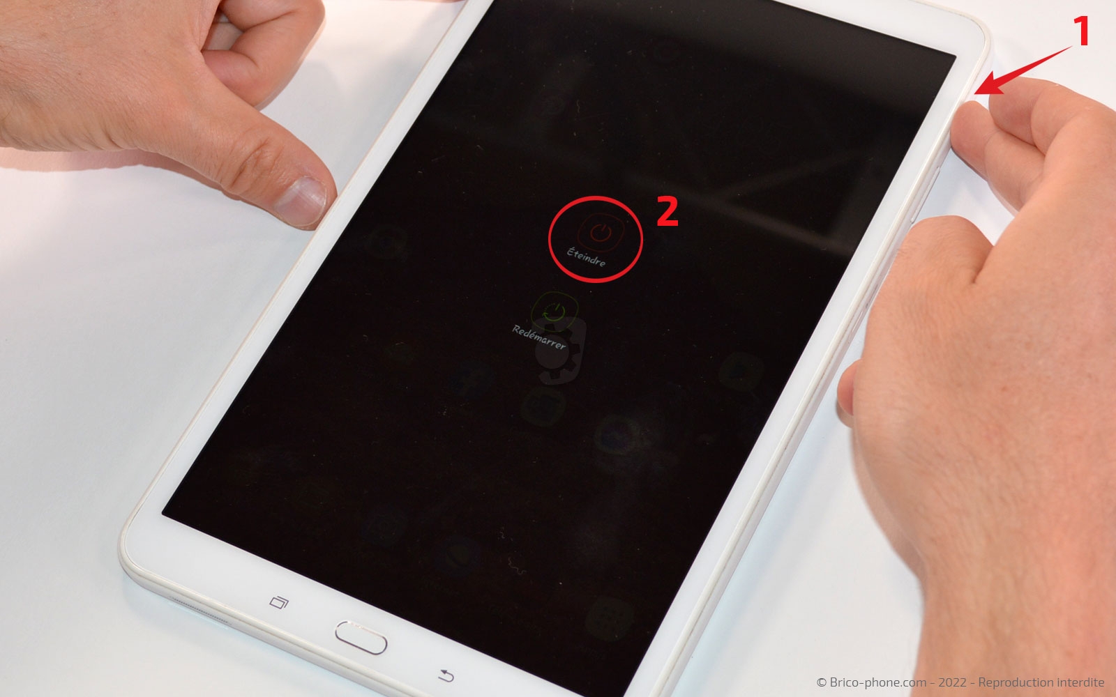 Comment changer la coque arrière sur Galaxy Tab A 10-1 2016 (SM-T580-SM-T585) photo 2