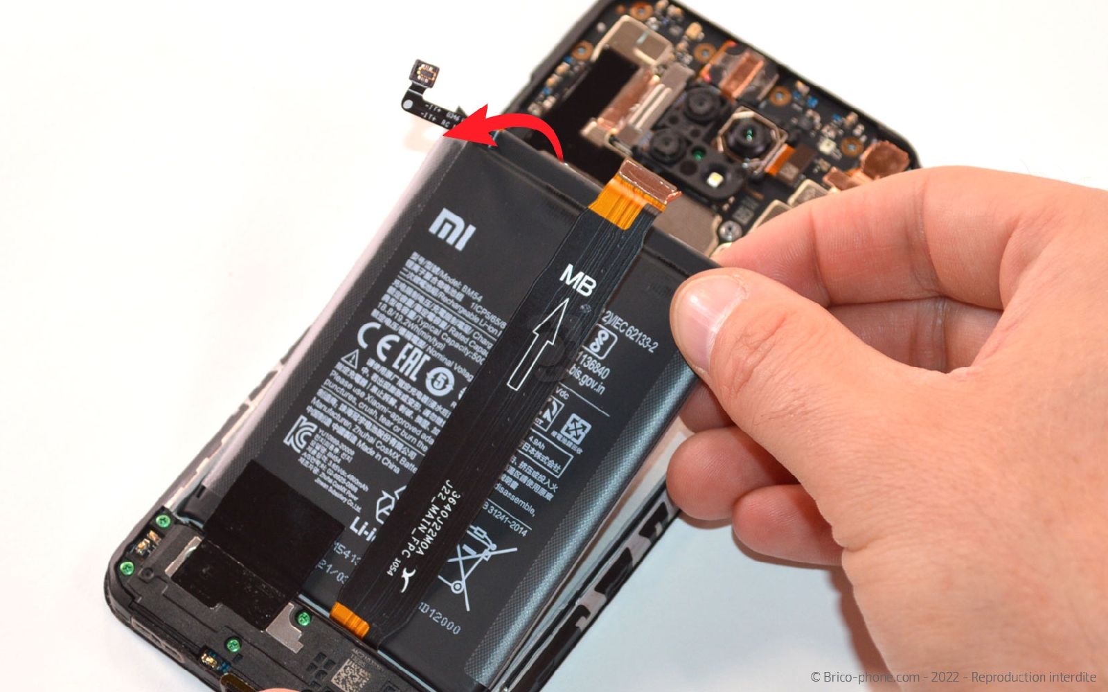 Comment changer la vitre et le LCD sur Redmi note 9T photo 3