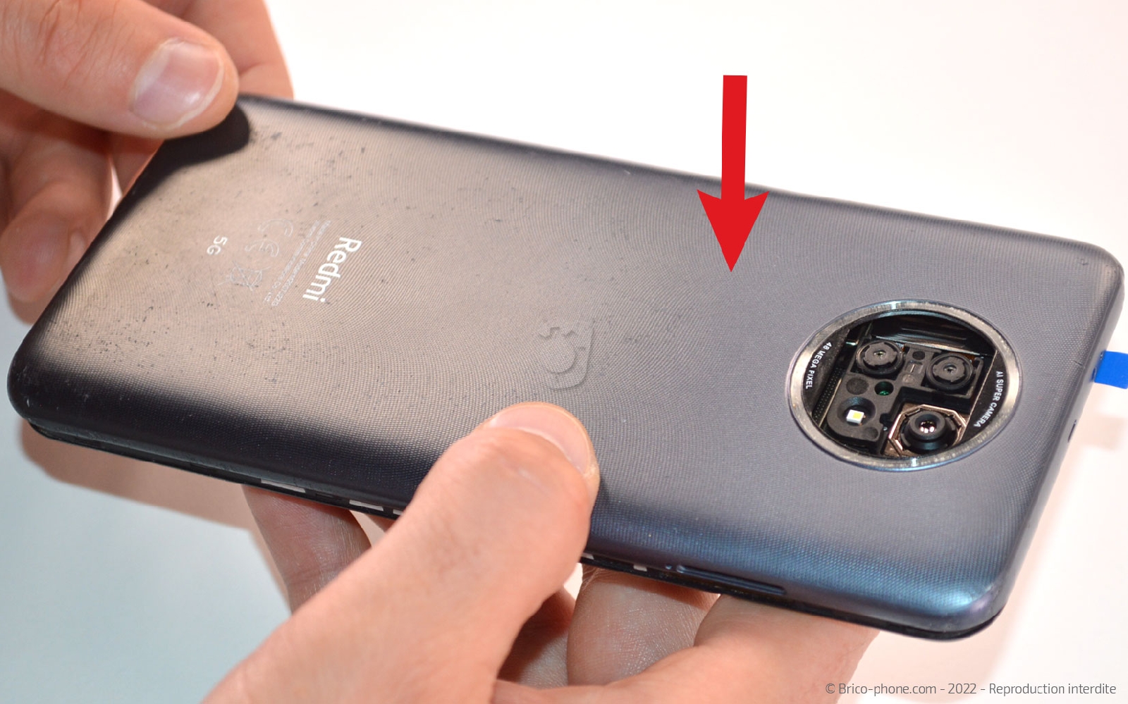 Comment changer la vitre et le LCD sur Redmi note 9T photo 1