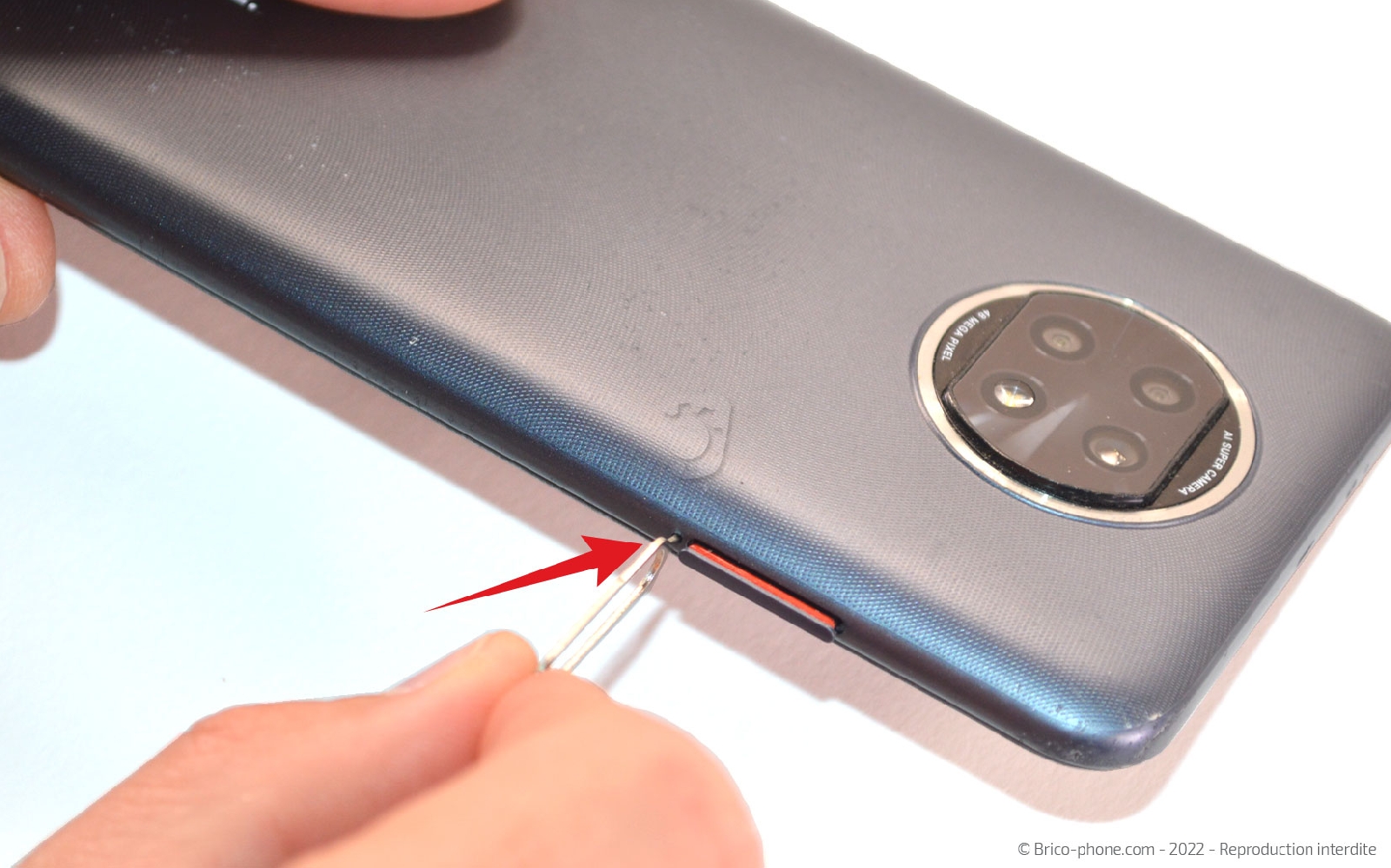 Comment changer le bloc écran sur Redmi note 9T photo 1