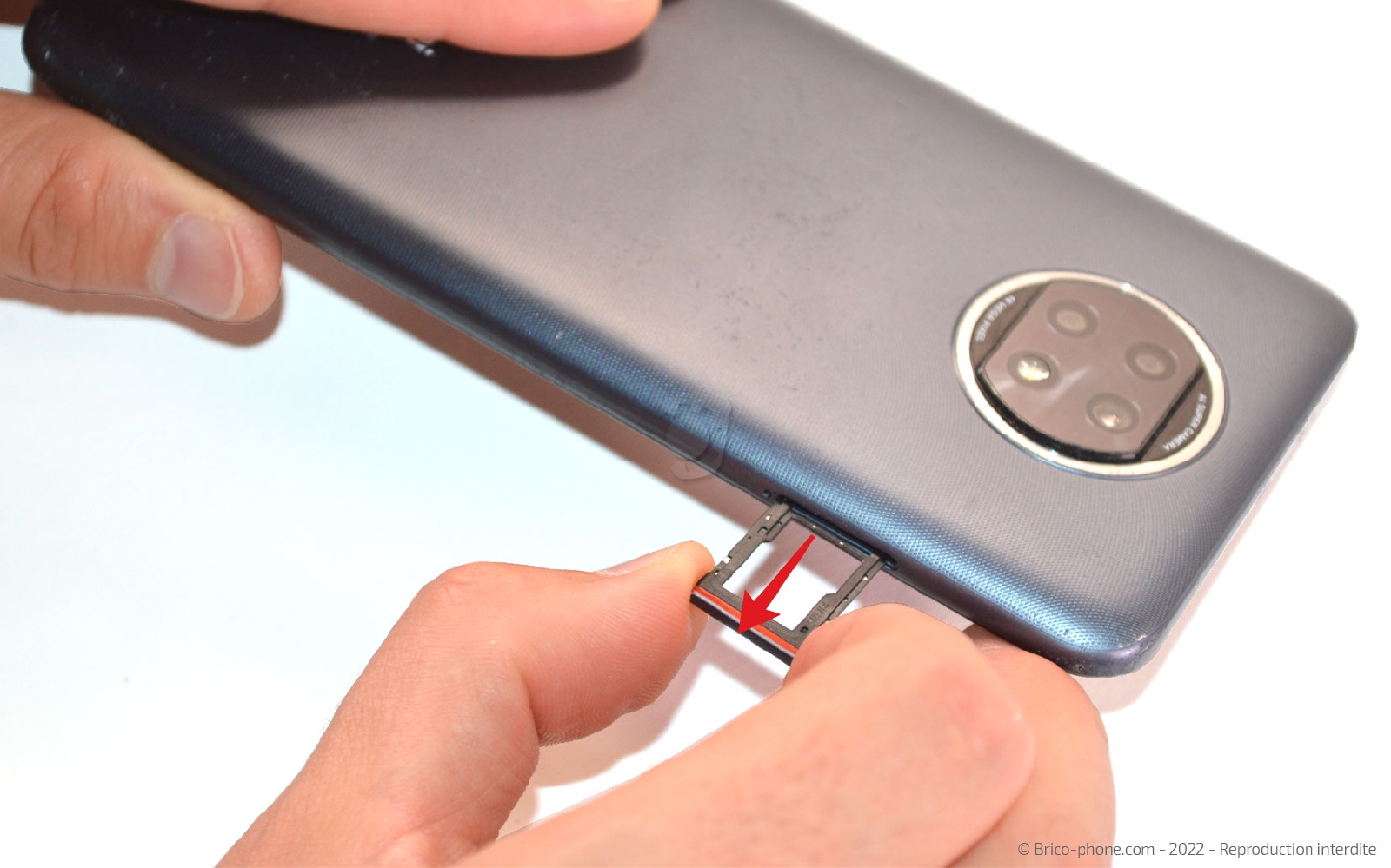 Comment changer le bloc écran sur Redmi note 9T photo 2