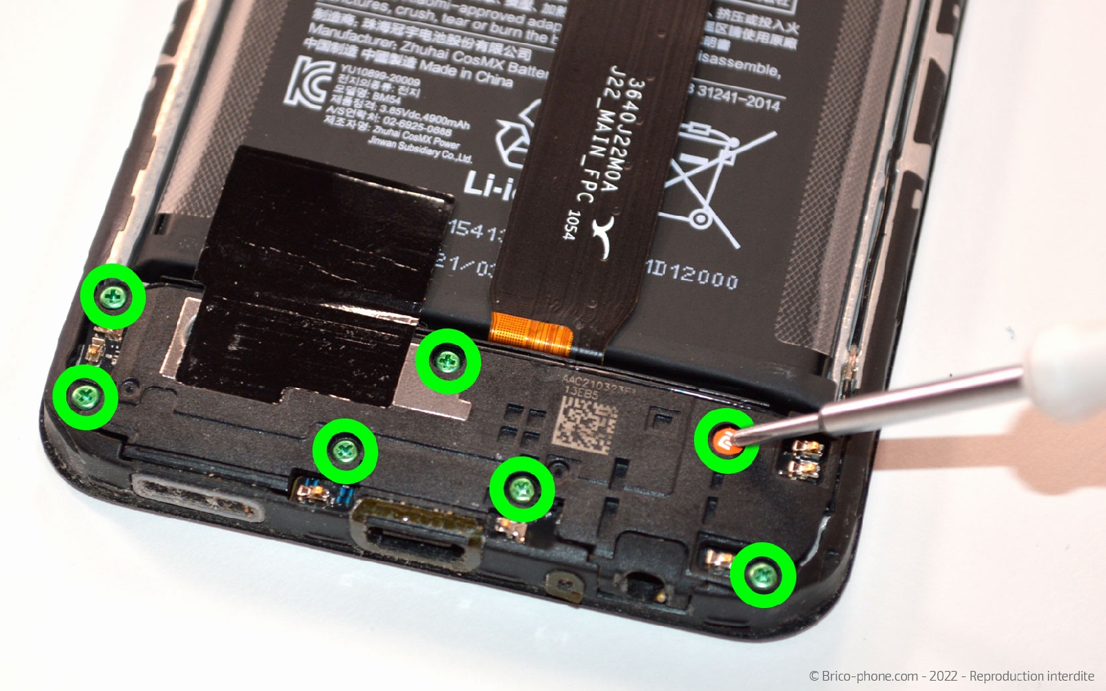 Comment changer le connecteur de charge sur Redmi note 9T photo 1