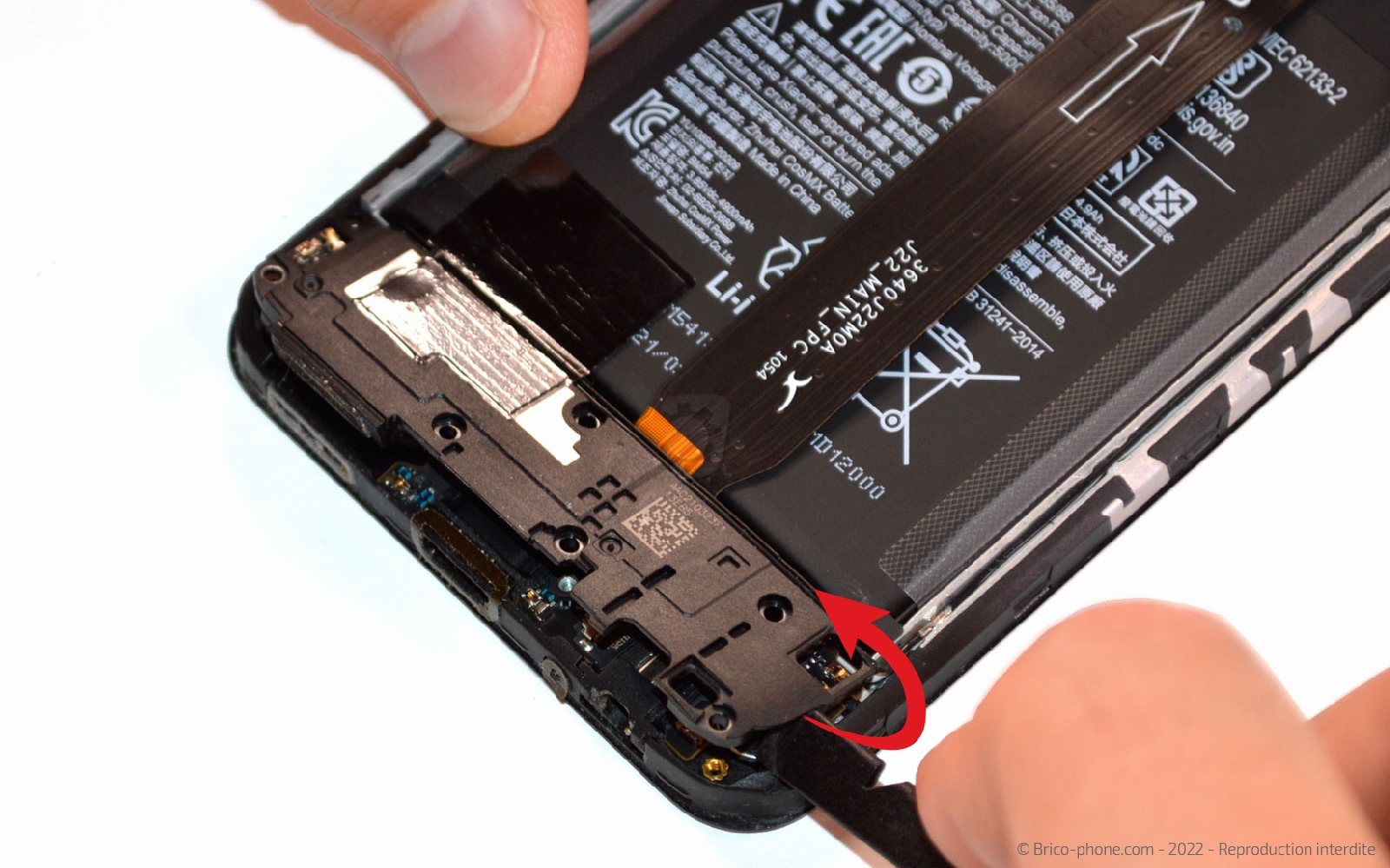 Comment changer le connecteur de charge sur Redmi note 9T photo 2