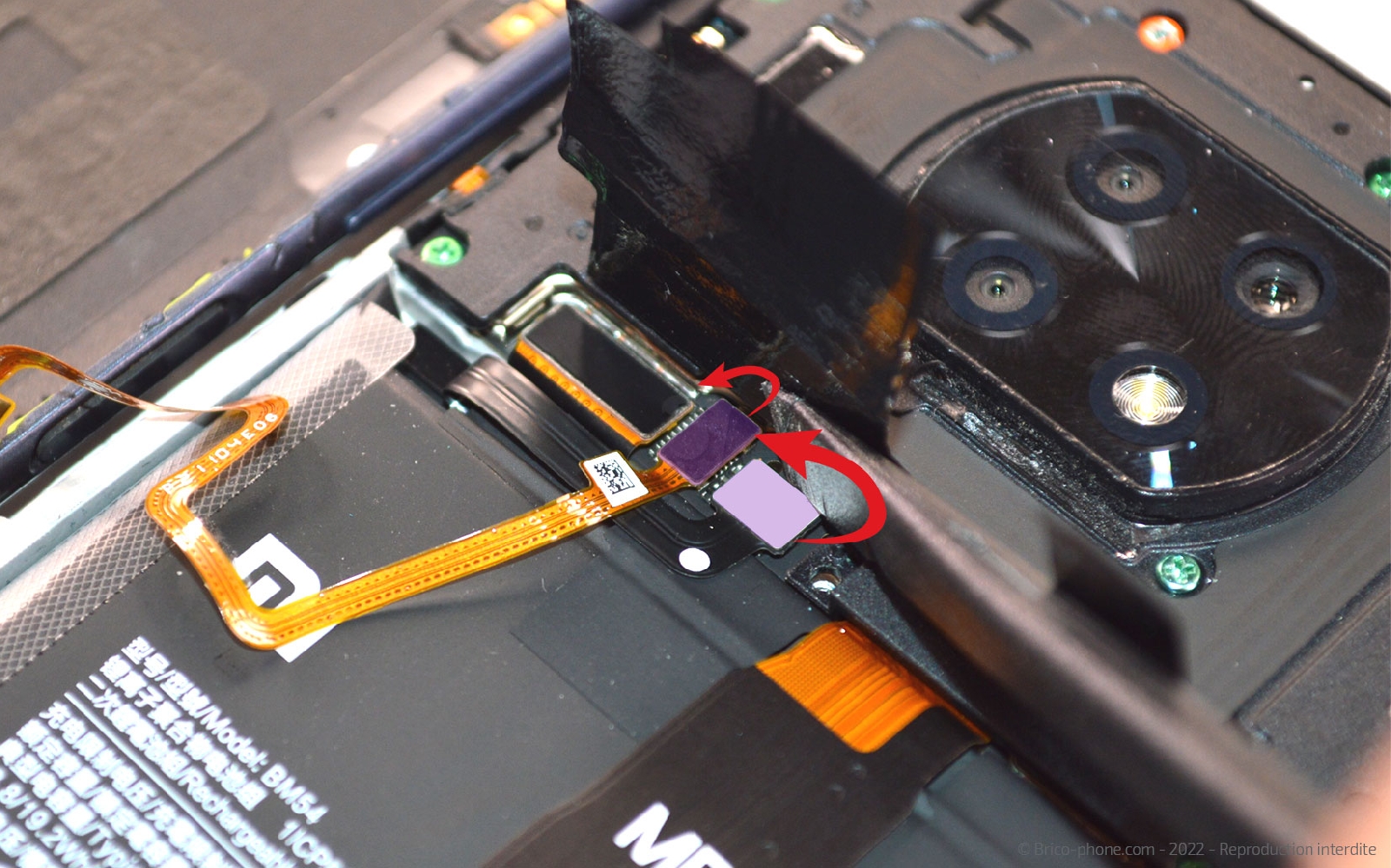 Comment changer le connecteur de charge sur Redmi note 9T photo 3