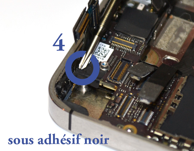Changement du haut-parleur interne sur iPhone 4S photo 1