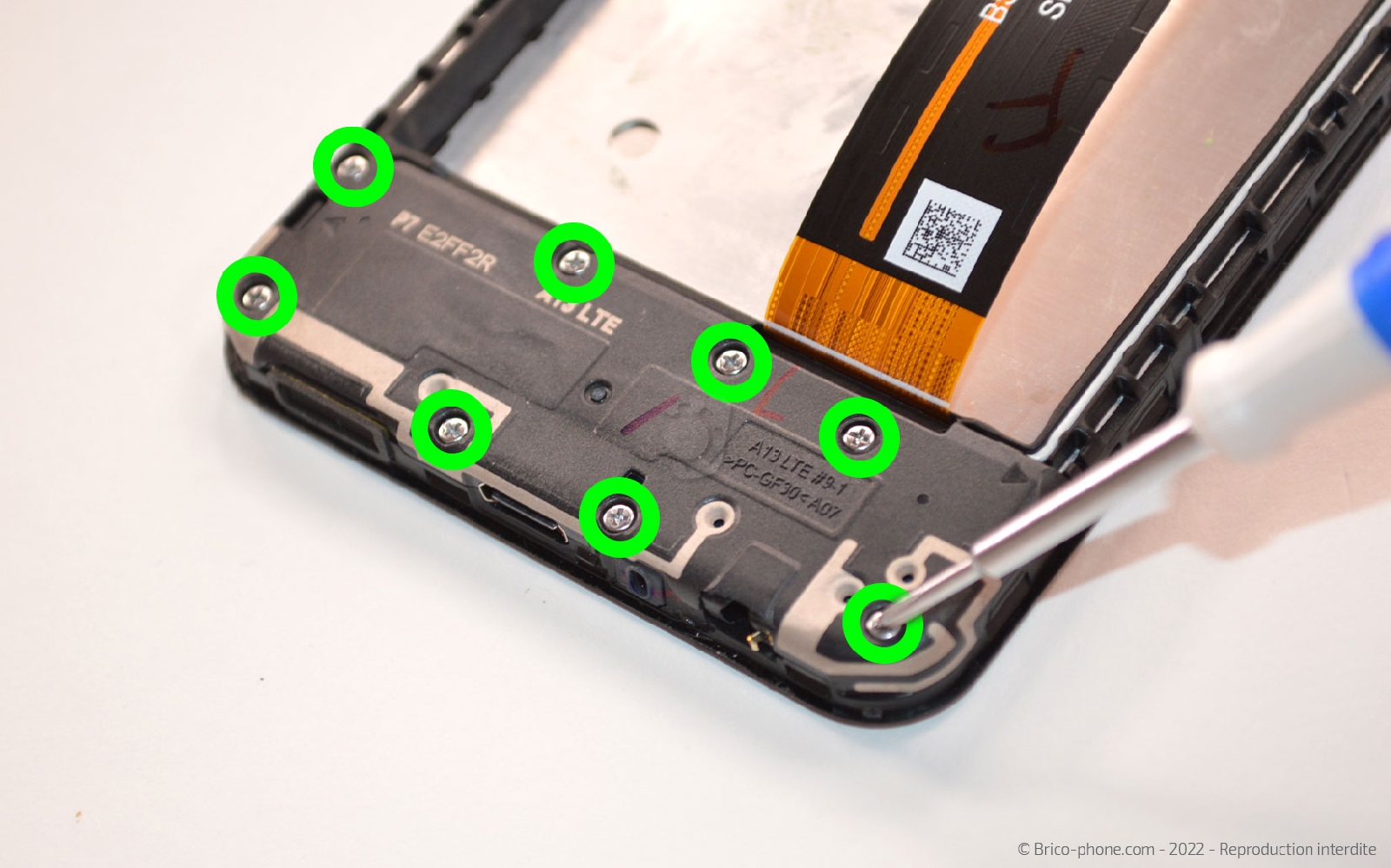 Guide de réparation sur Galaxy A13 photo 1