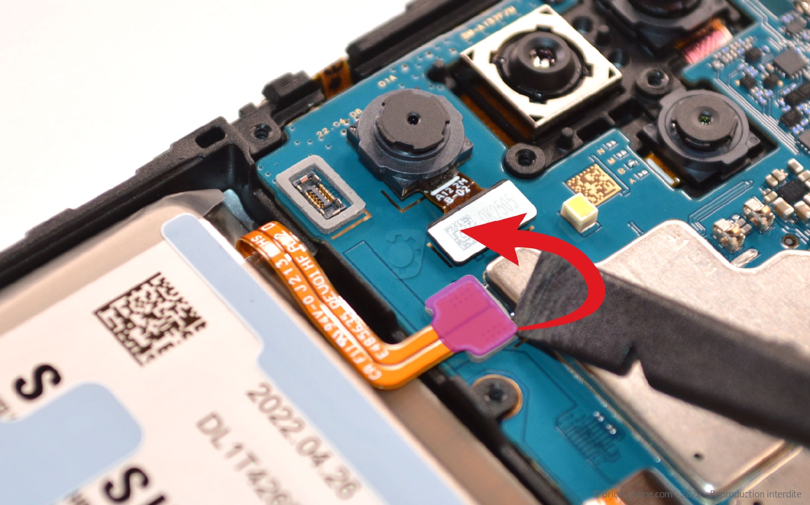 Comment changer le bloc écran sur Galaxy A13 photo 1