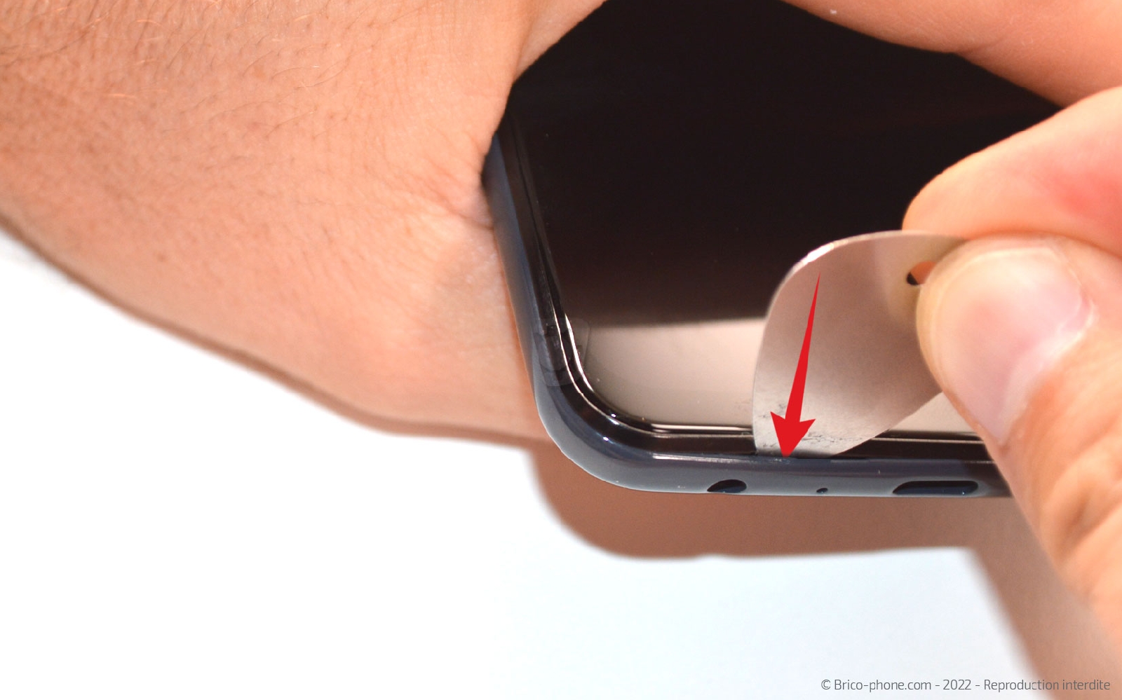 Comment remplacer le connecteur de charge sur Galaxy A13 photo 1