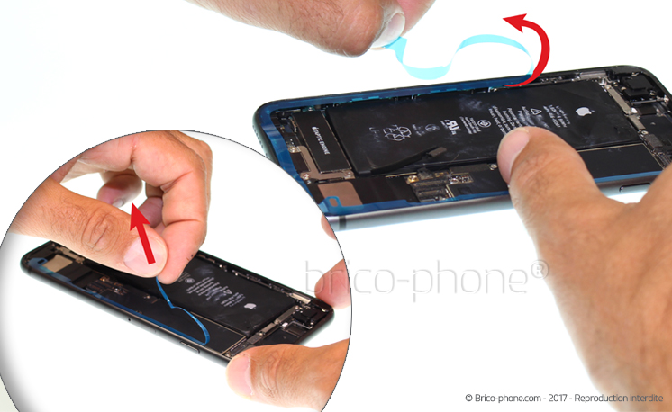 Changement du vibreur Taptic Engine sur iPhone 8 photo 4