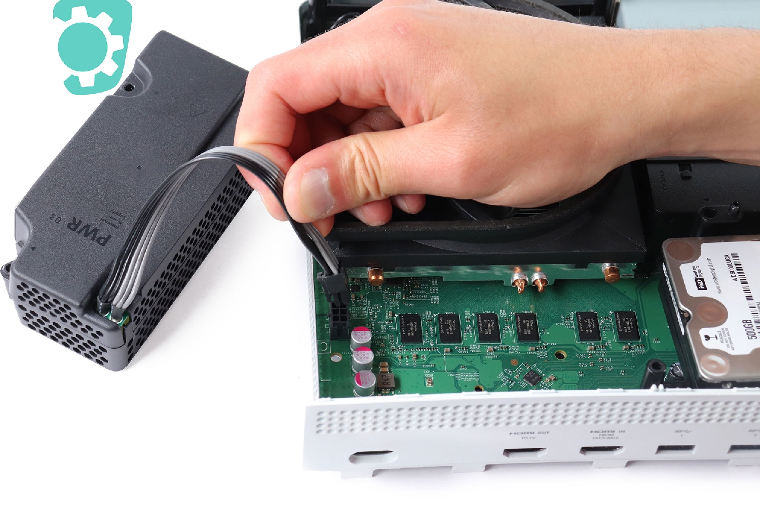 Bloc d'alimentation sur Xbox One S photo 4