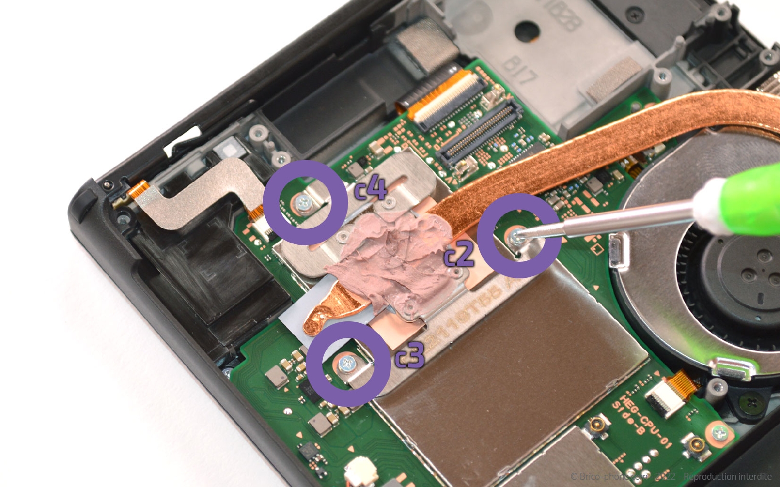 Guide de réparation sur Switch Oled photo 1