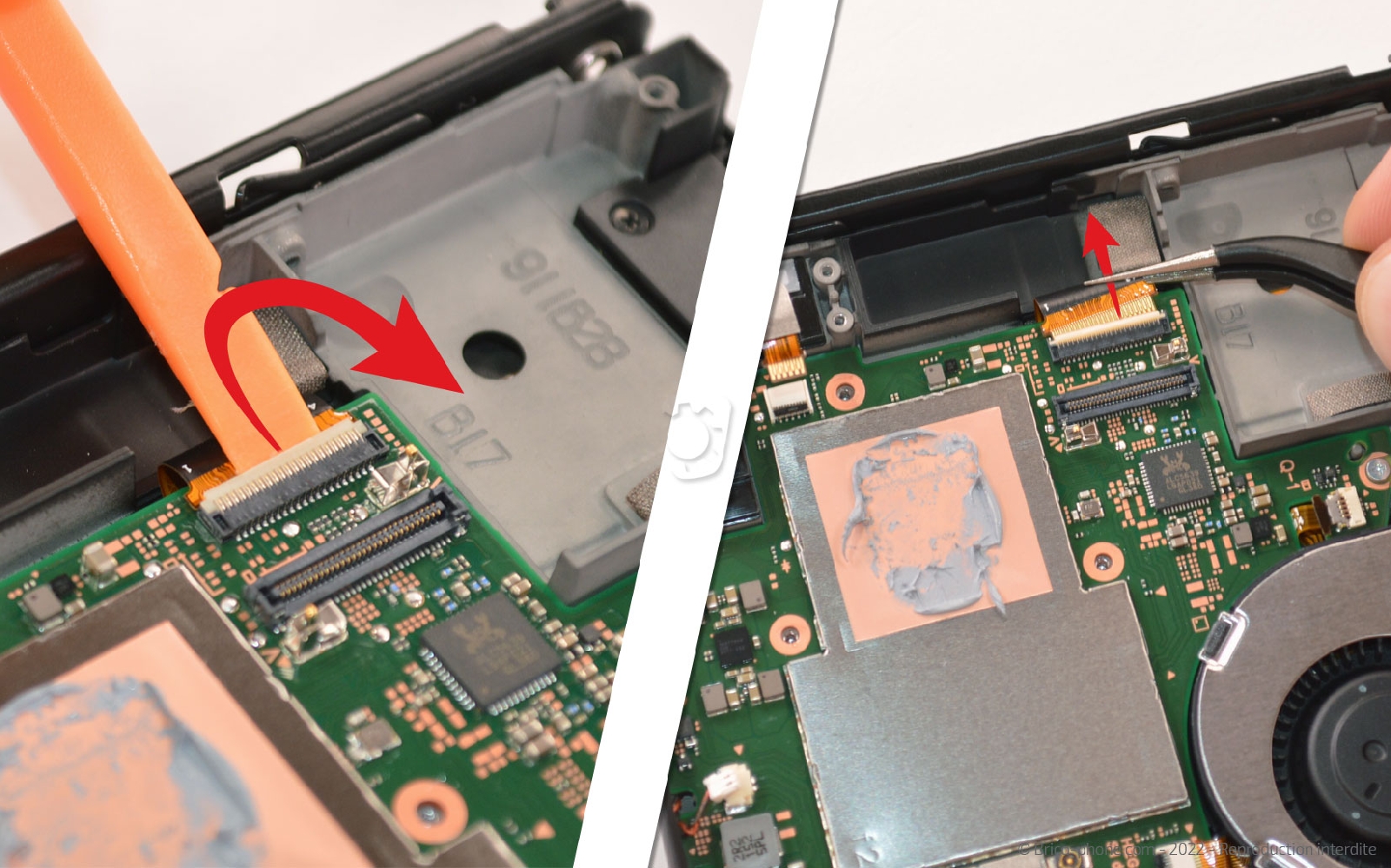 Guide de réparation sur Switch Oled photo 1