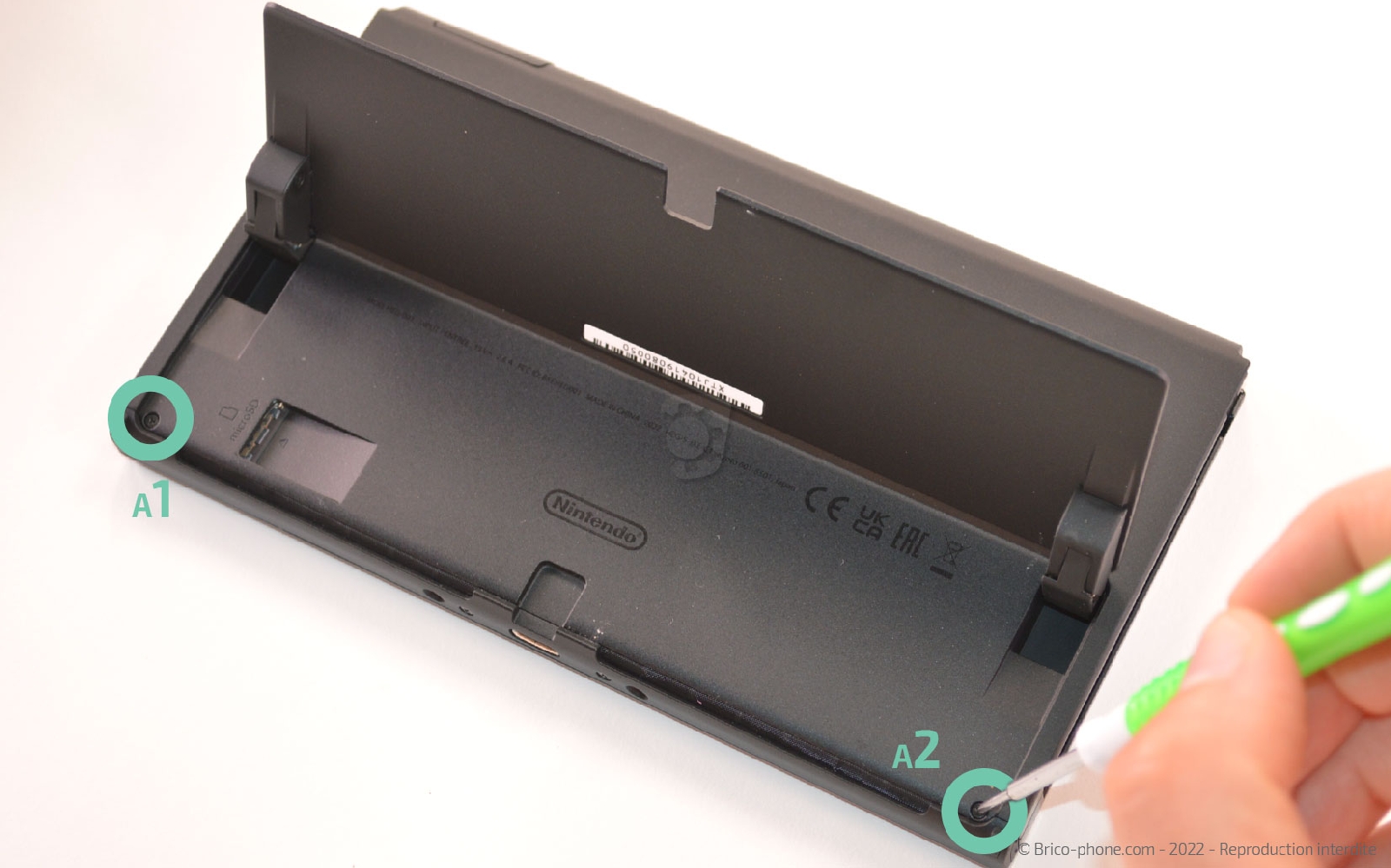 Guide de réparation sur Switch Oled photo 2