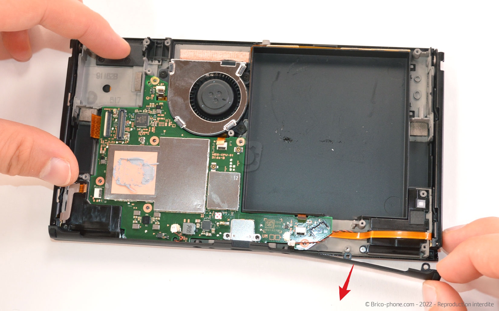 Guide de réparation sur Switch Oled photo 2