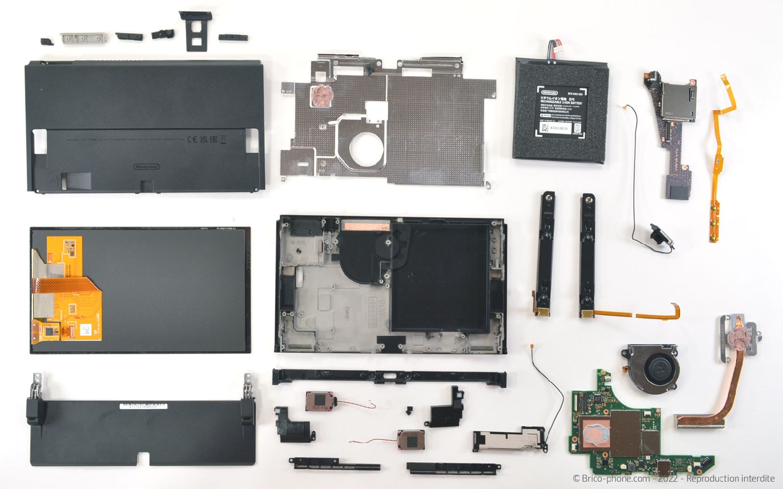 Guide de réparation sur Switch Oled photo 1