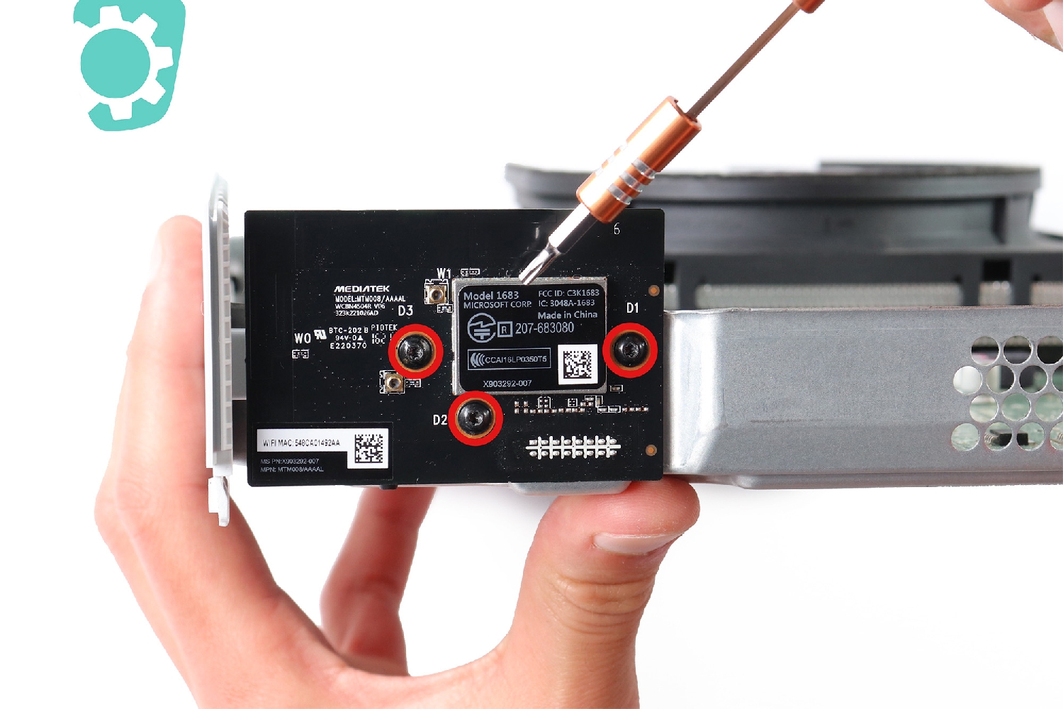Ventilateur D'origine Pour Xbox One X – CYV-00001 – Pièce Détachée Fonctionnelle