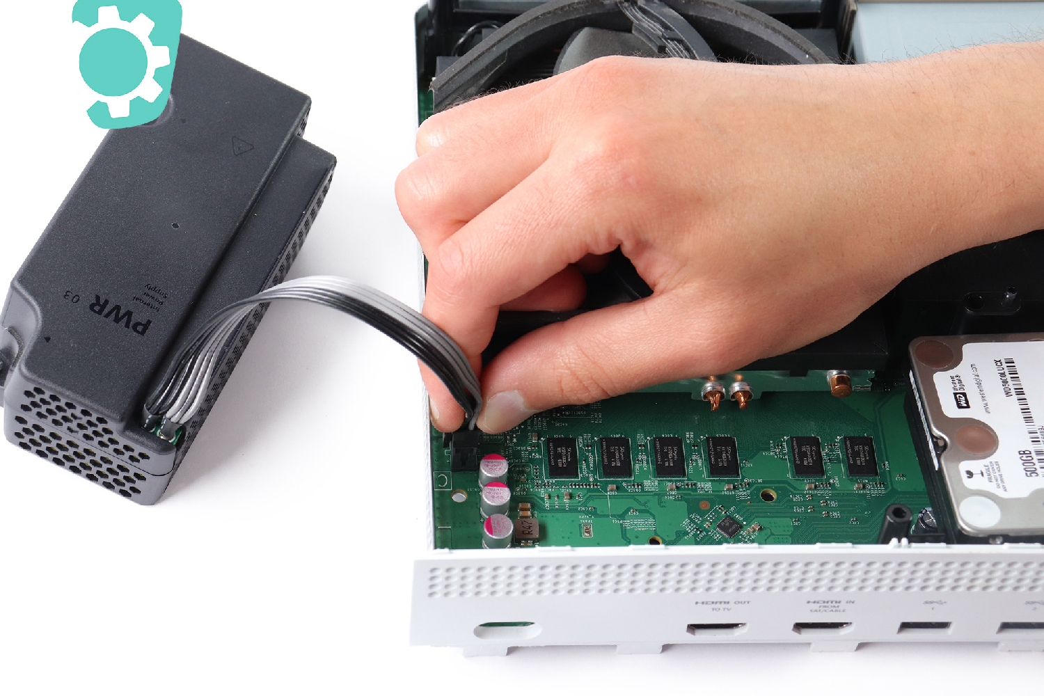 Carte d'alimentation sur Xbox One S photo 3