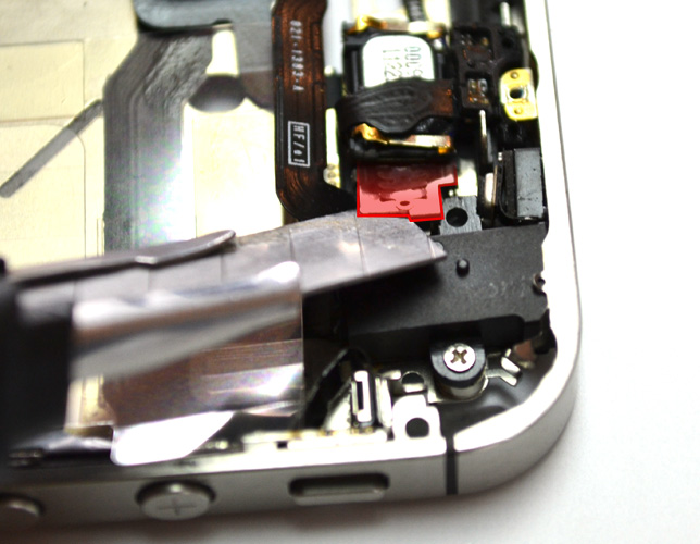 Changement de nappe prise Jack, mute et volume sur iPhone 4S photo 1