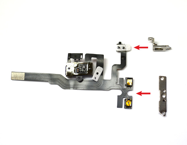 Changement de nappe prise Jack, mute et volume sur iPhone 4S photo 1