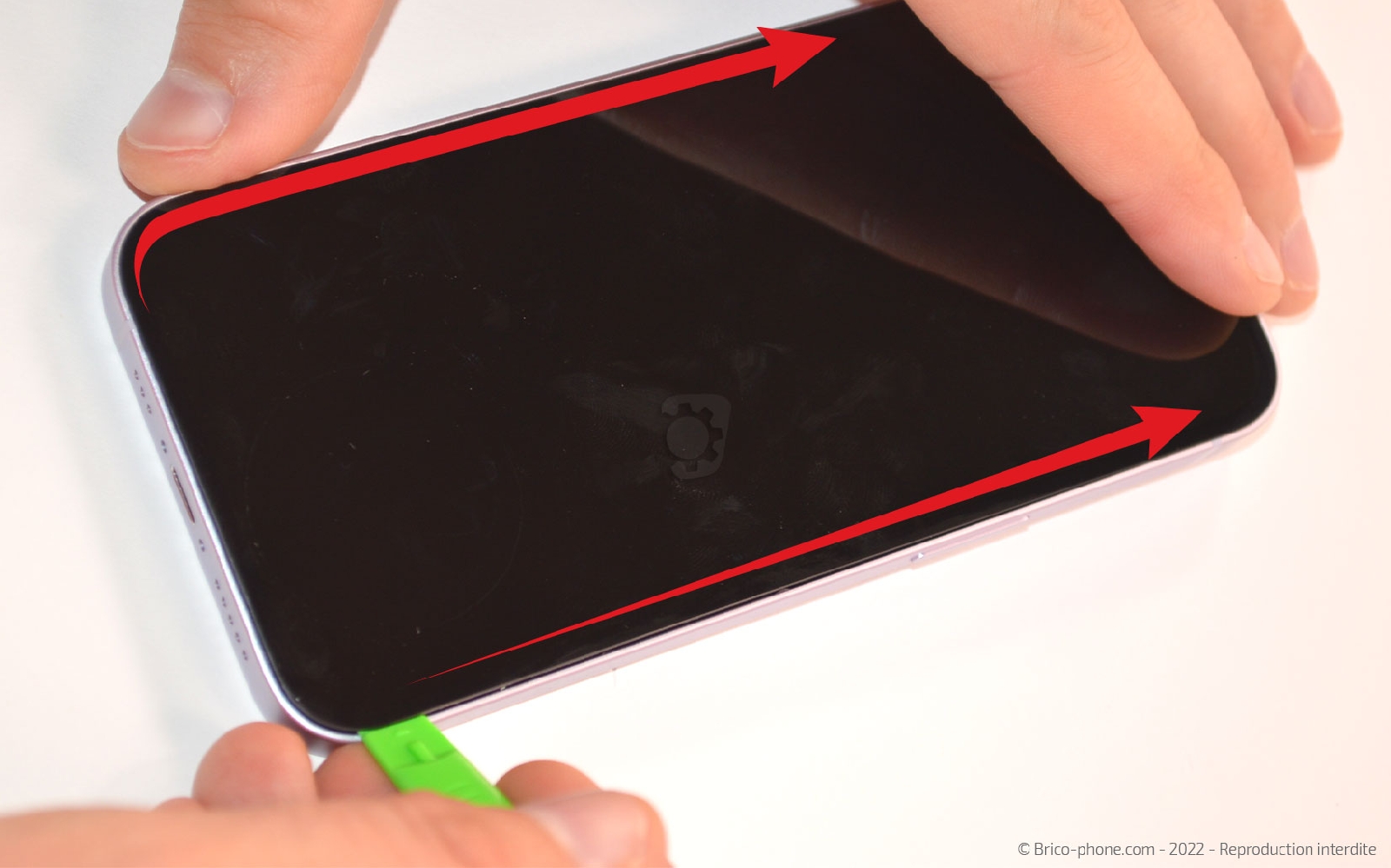 Comment changer l'écran  sur iPhone 14 photo 3