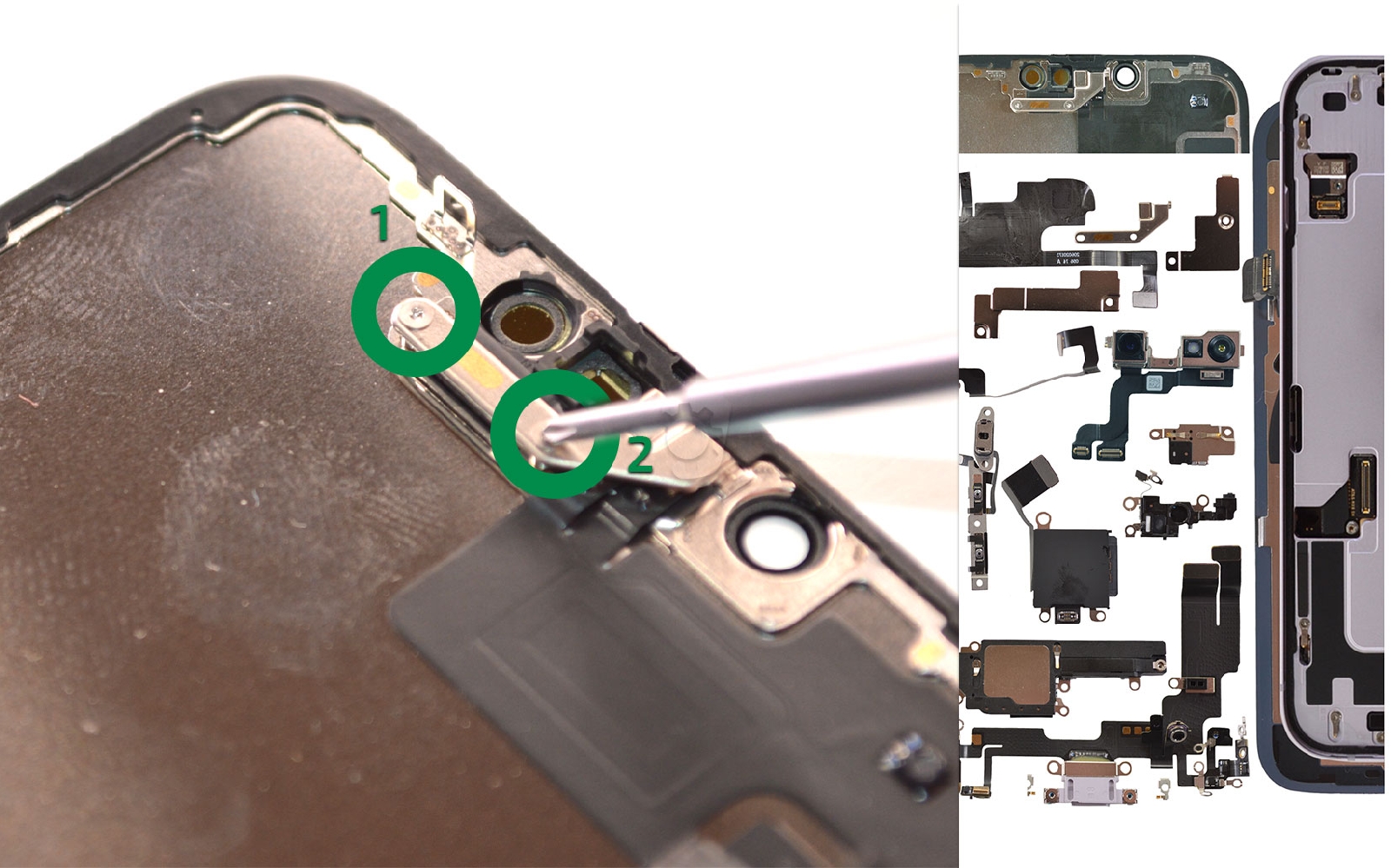 Comment changer l'écran  sur iPhone 14 photo 1