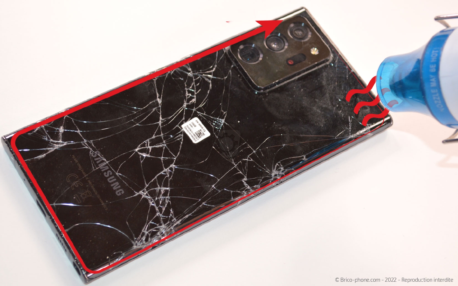Guide de réparation sur Galaxy Note 20 Ultra 5G photo 2