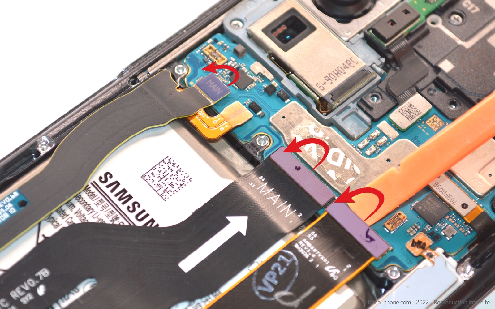 Comment changer la batterie sur Galaxy Note 20 Ultra 5G photo 1